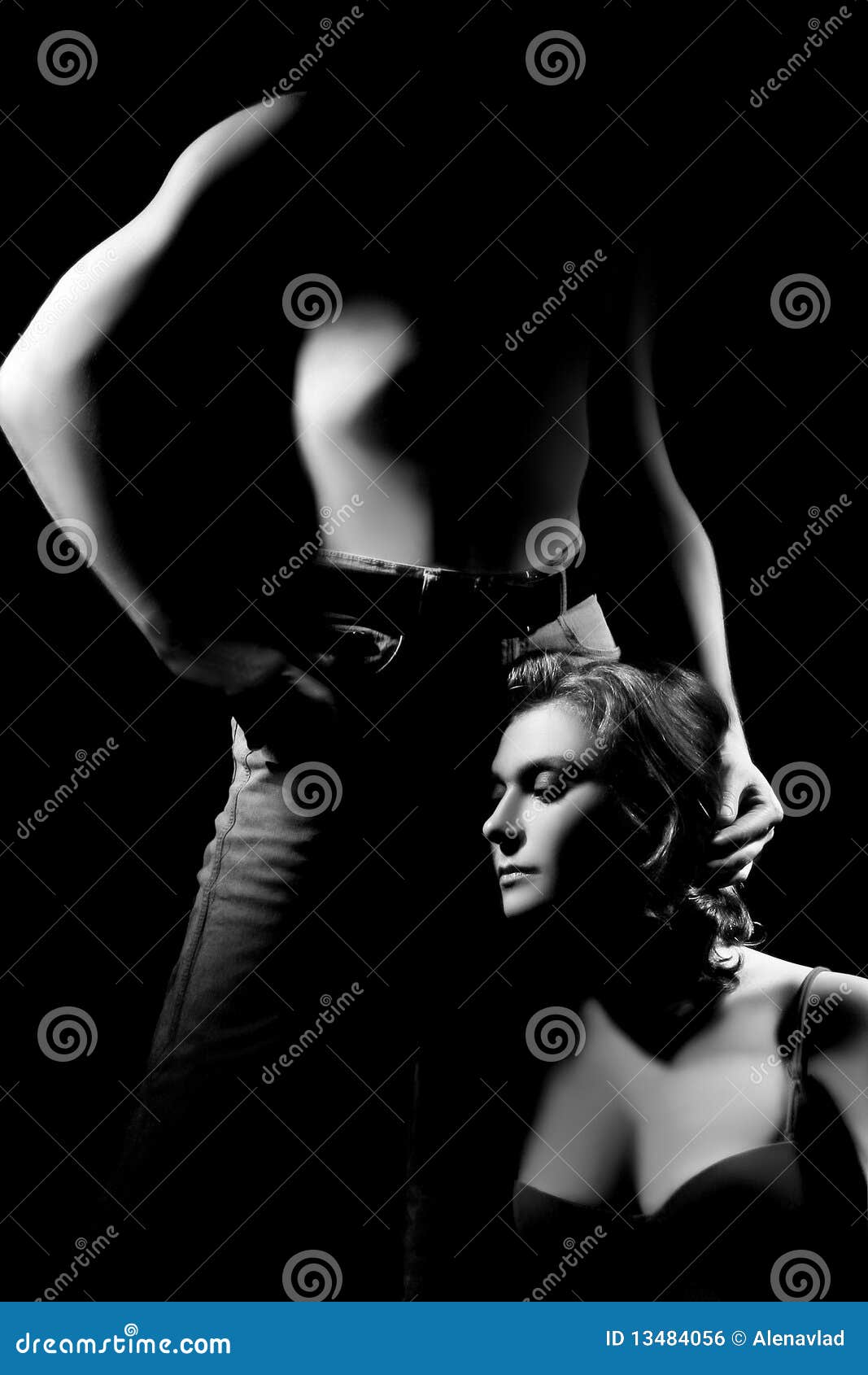 Couple Seduction Devotion Royalty Free Stock Image - Image: 13484056
