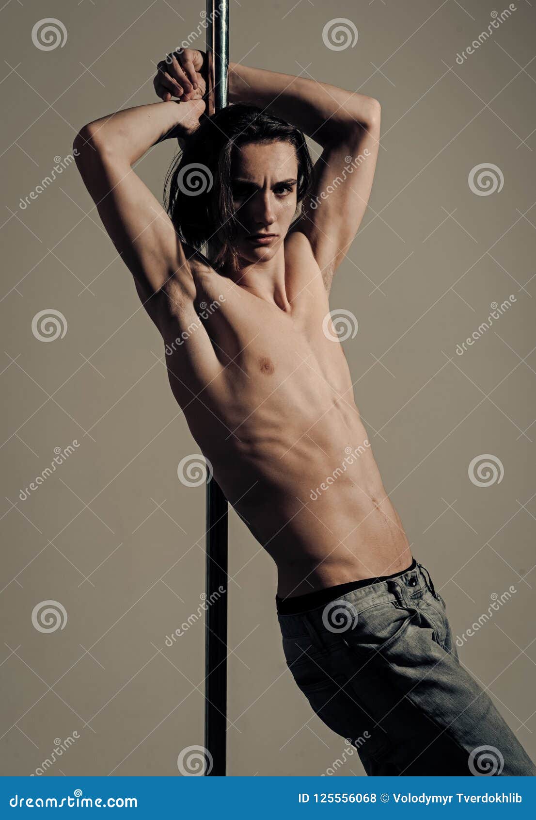 Sex Man Nake On A Pole