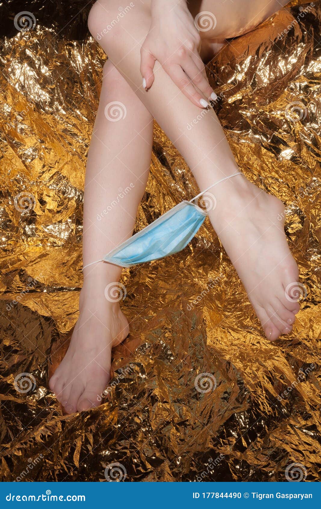 Female Legs Take Off Panties in the Form of a Medical Mask. Safe Sex Concept.  Security during the Quarantine of COVID-19 Stock Photo - Image of passion,  lingerie: 177844490