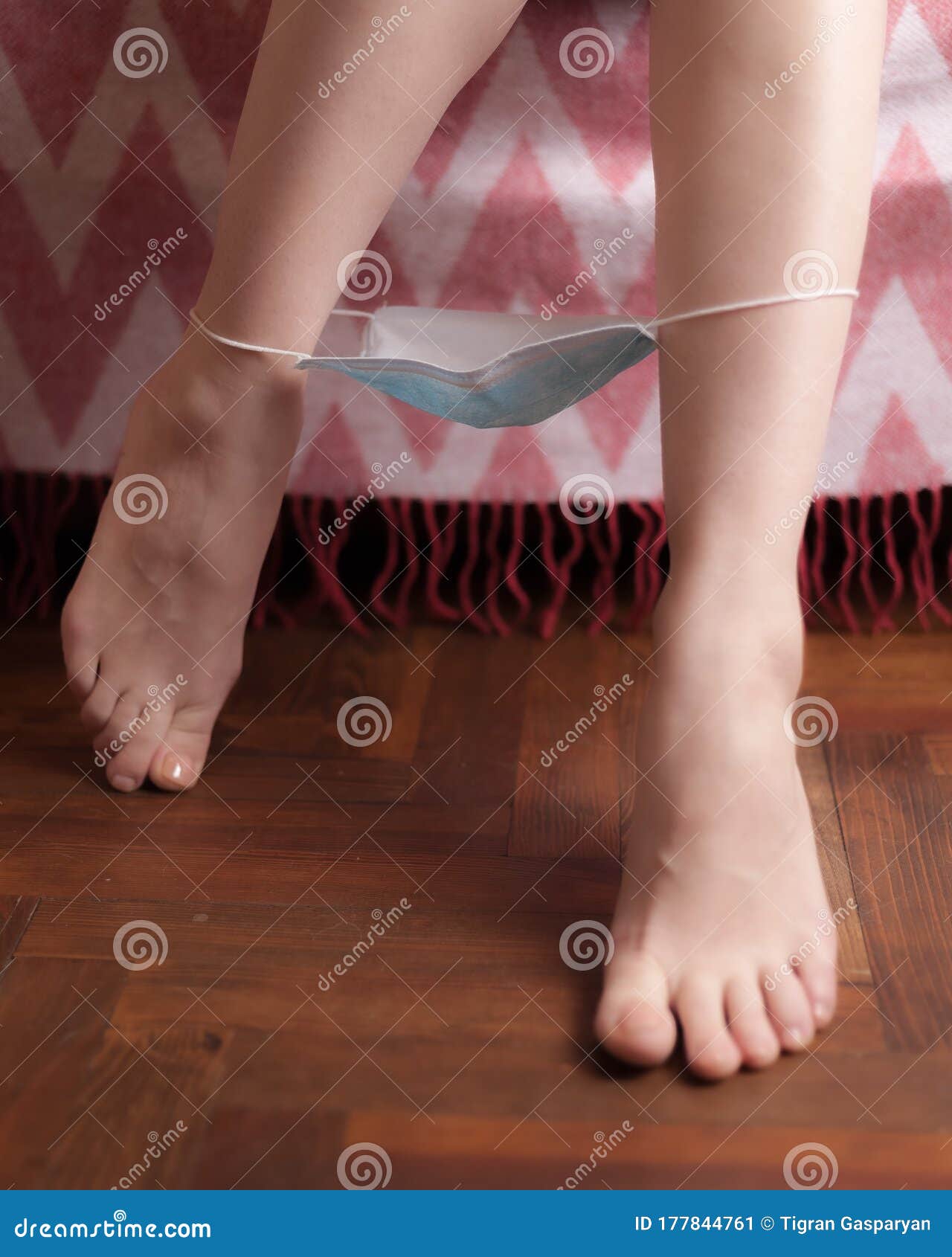 Female Legs Take Off Panties in the Form of a Medical Mask. Safe Sex Concept.  Security during the Quarantine of COVID-19 Stock Image - Image of passion,  mask: 177844761