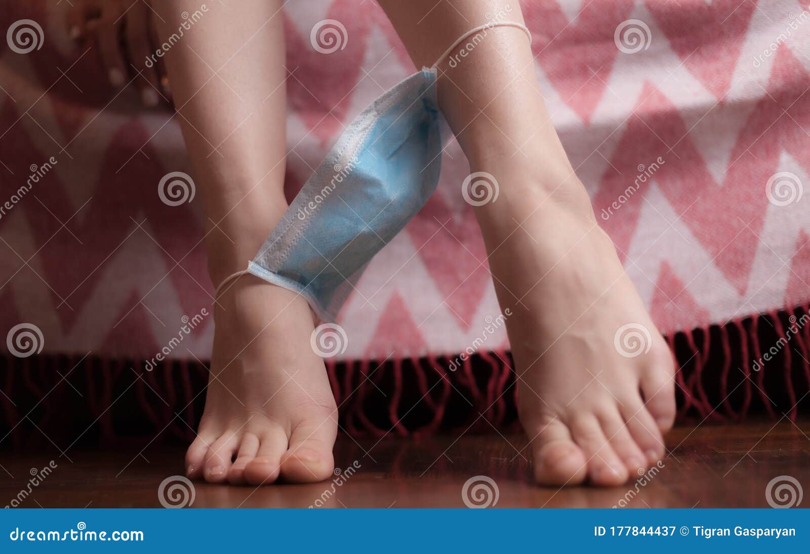 Female Legs Take Off Panties in the Form of a Medical Mask. Safe Sex  Concept. Security during the Quarantine of COVID-19 Stock Image - Image of  fashion, beautiful: 177844437