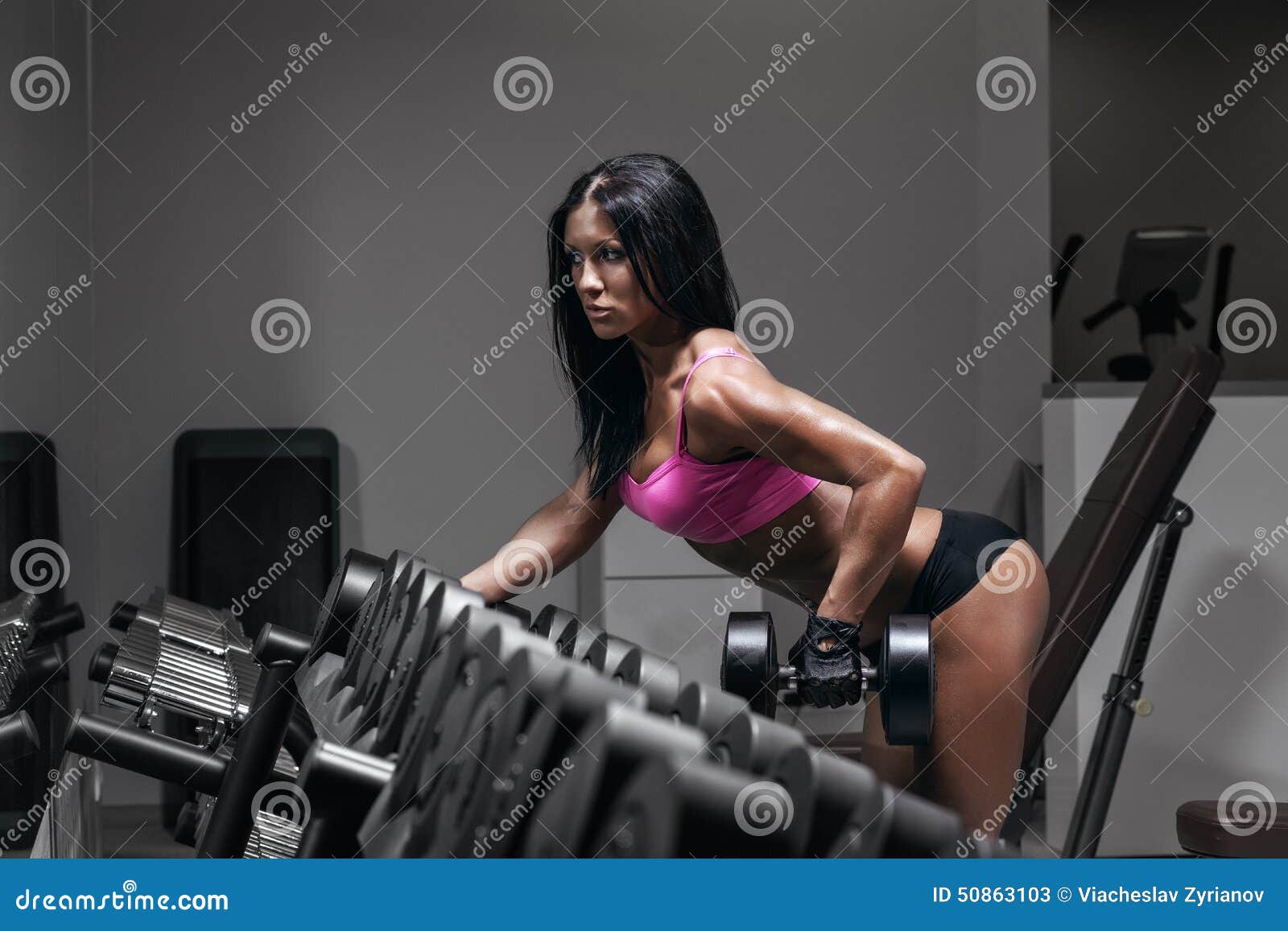 Sexy Fitness Woman Perfect Shape Body Stock Photo 702422374