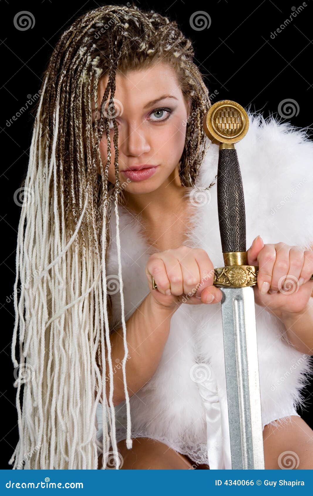 Girl Nude Sword