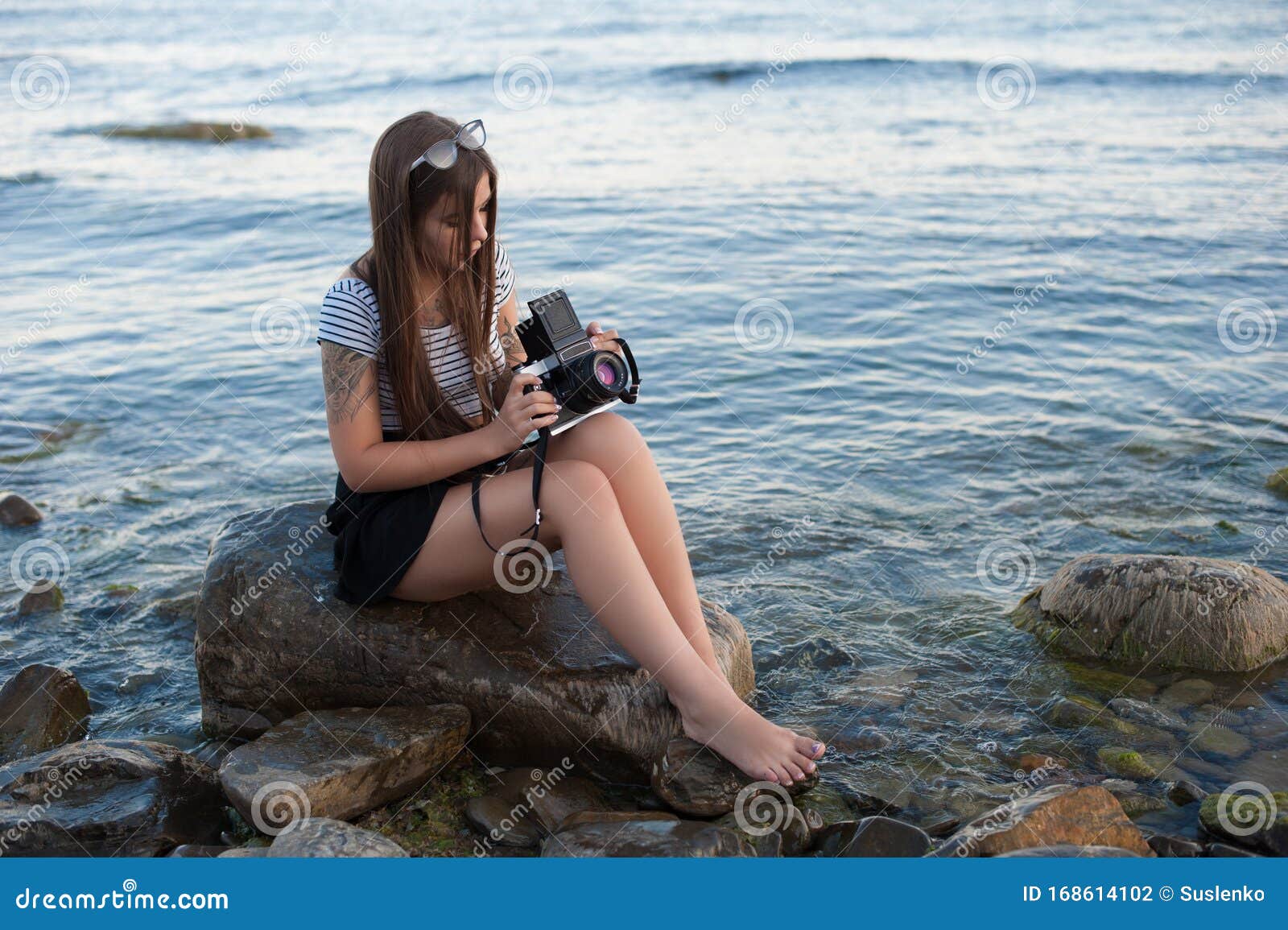 Sexiest Girl Behind A Camera Gets Herself Off