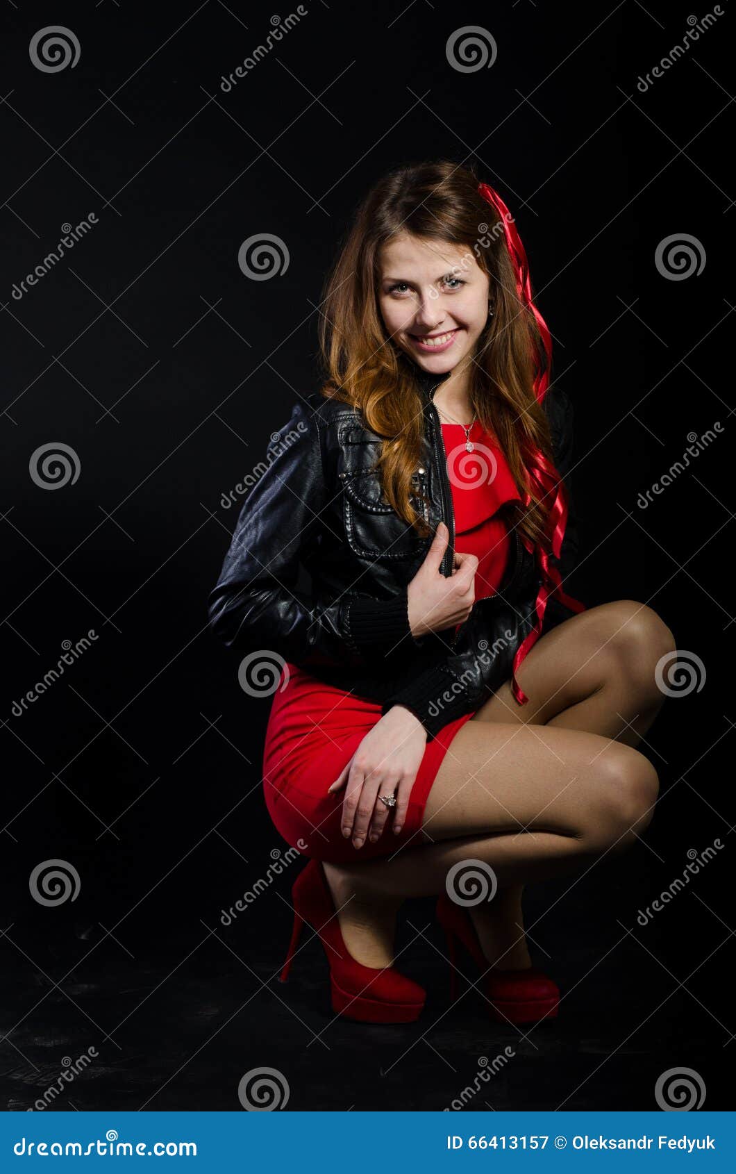 Girls in the Car. Celebrating. Stock Image - Image of lips, fashion ...