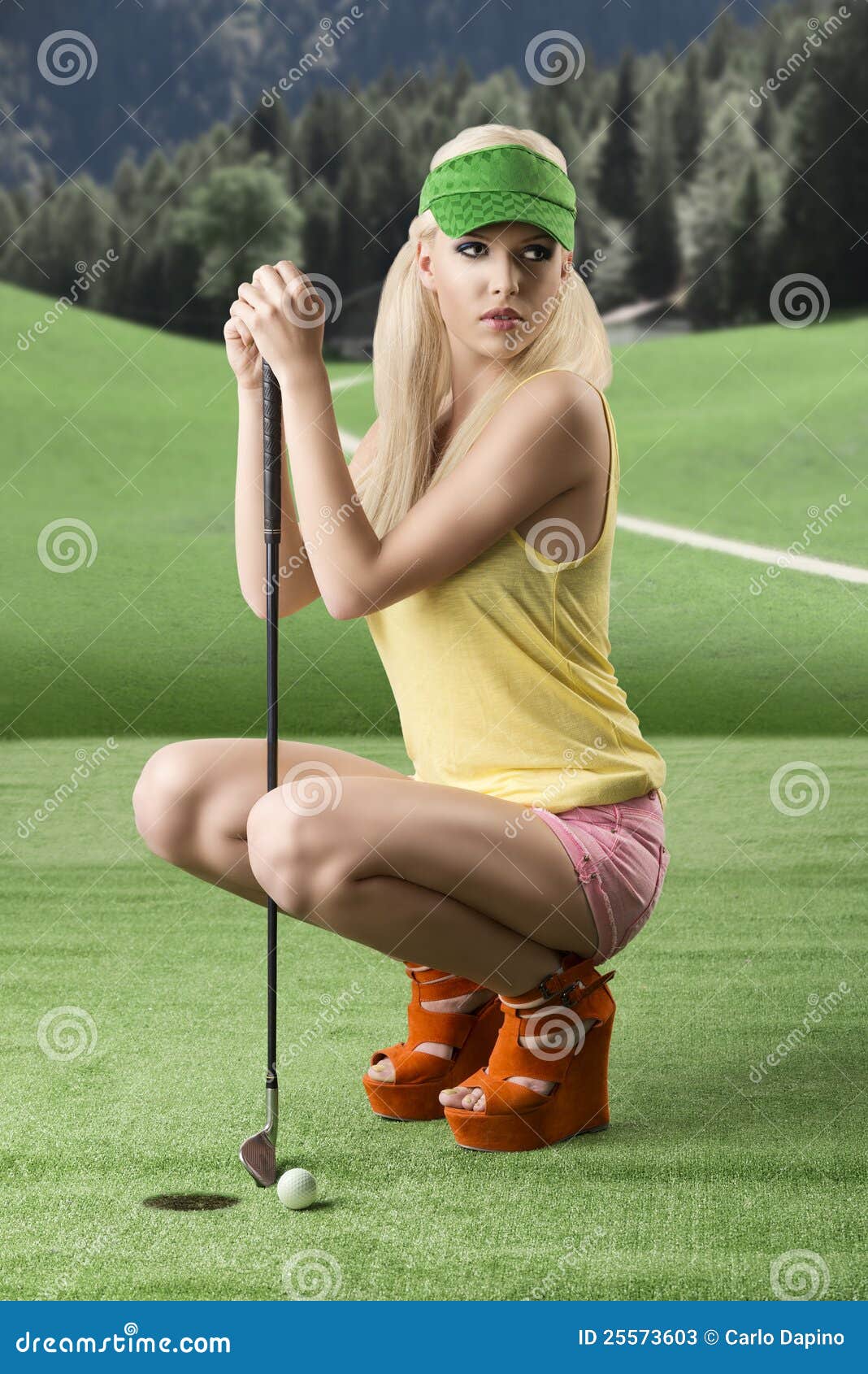 this girl is so hot z golf