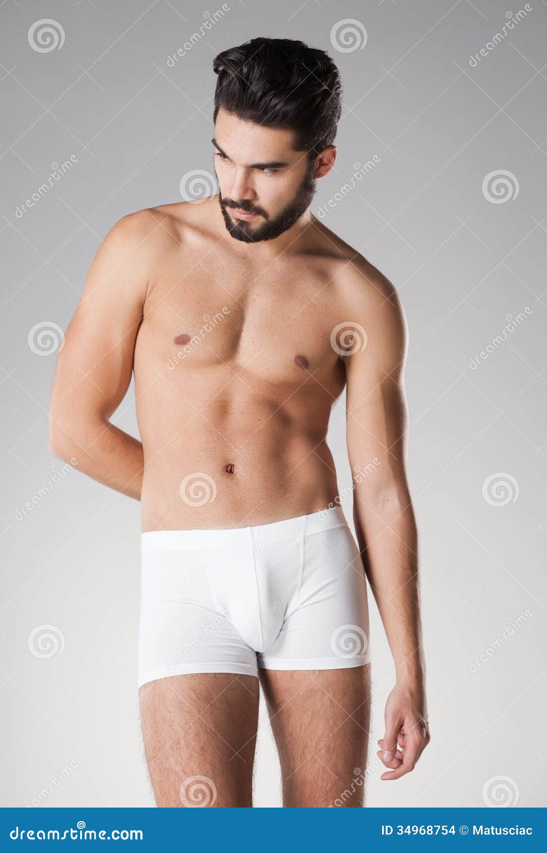 Nude Man Posing 108