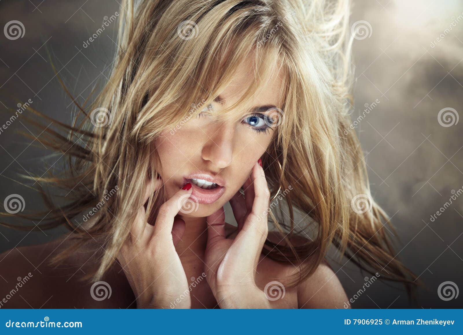 Hot stock image. Image of blonde, caucasian, outdoors - 7906925