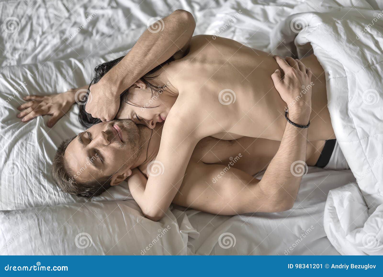 Hugging couple stock image. Image of desire, affection - 98341201