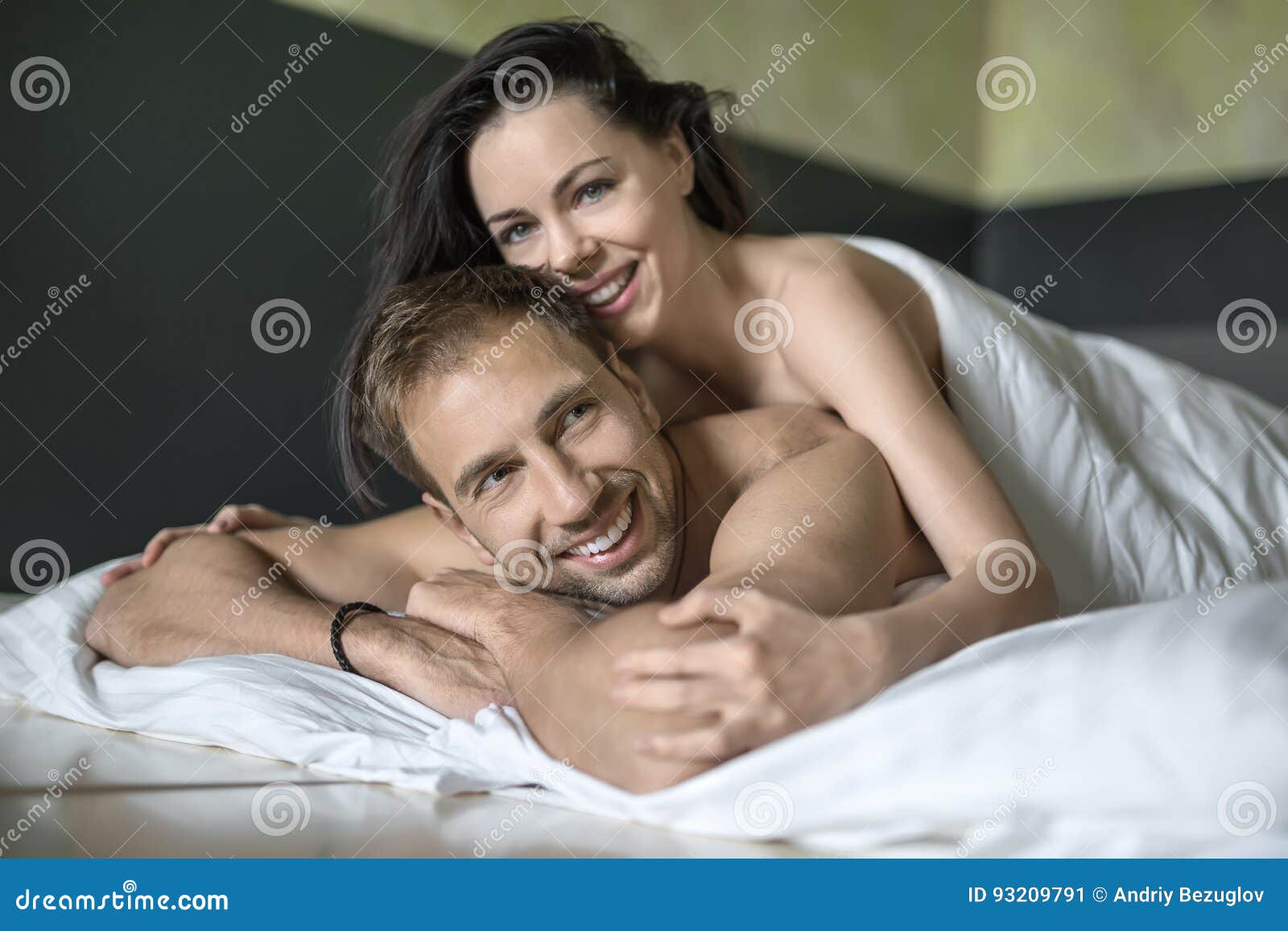 Hugging couple stock image picture