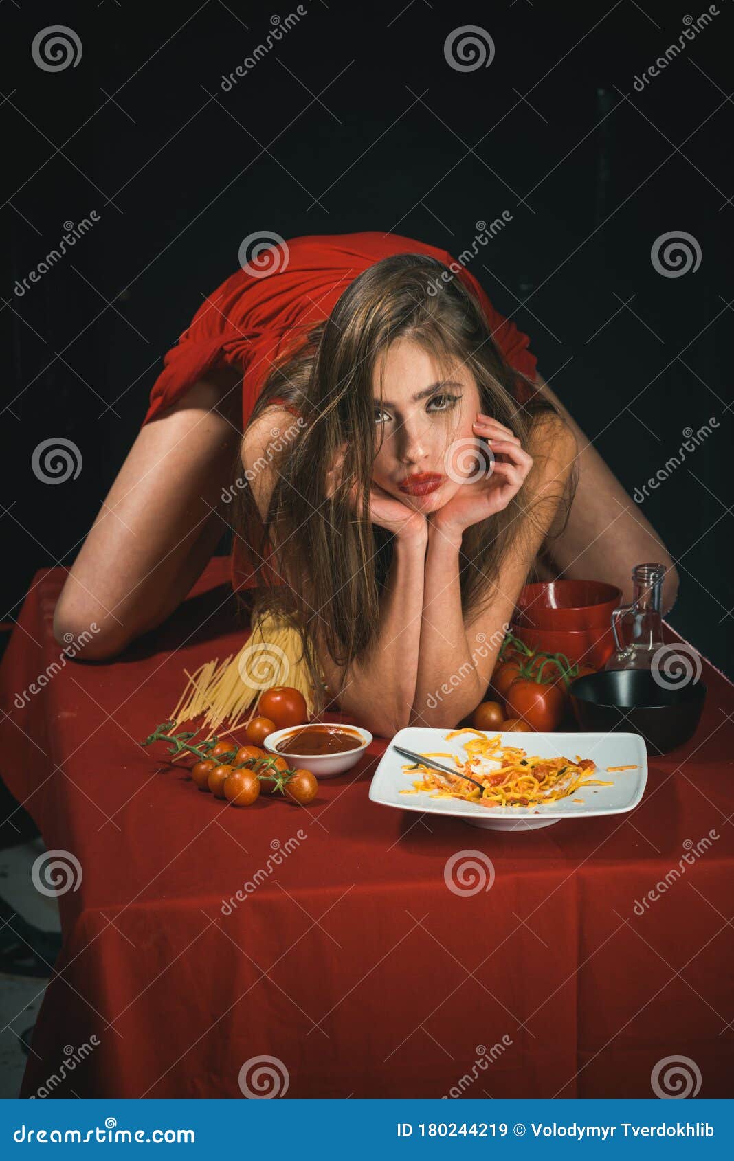 Sexy Women With Food