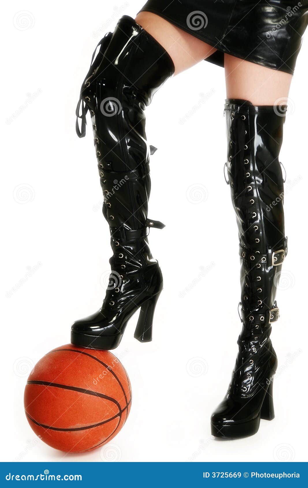 Legs with Basketball stock image. Image of concept, beautiful 3725669