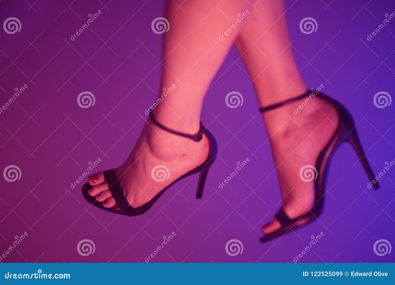 Sexy feet in heels