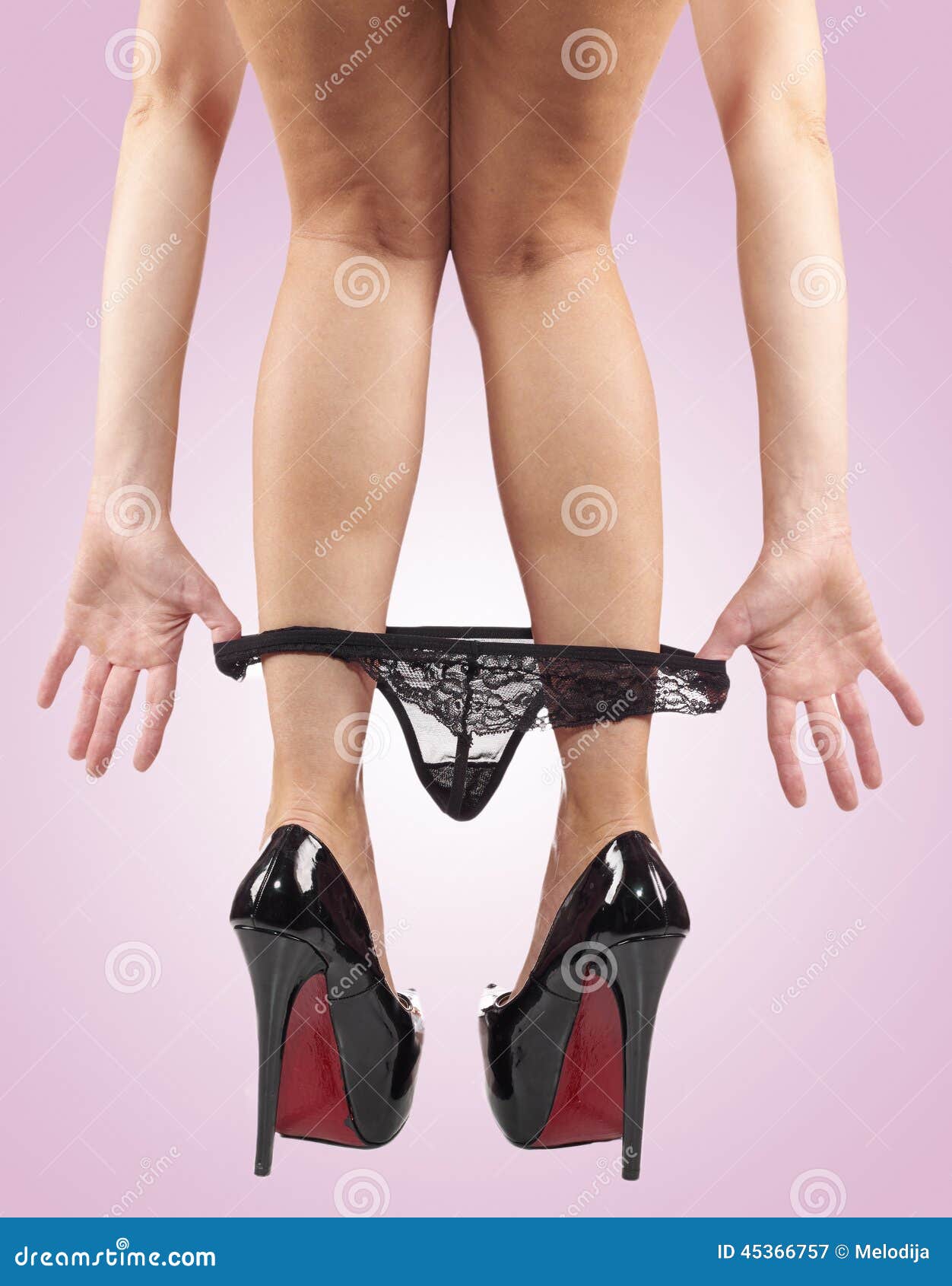a woman in leggings and higheels with panties pulled down 18787627 Stock  Photo at Vecteezy