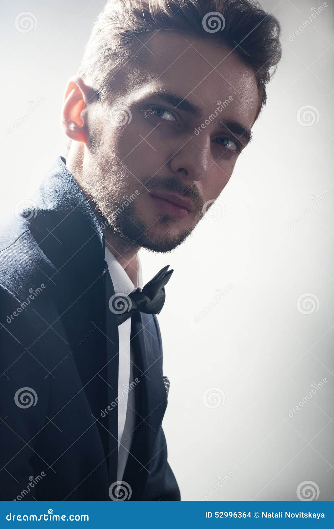 Man in classical dress stock photo. Image of beauty, close - 52996364