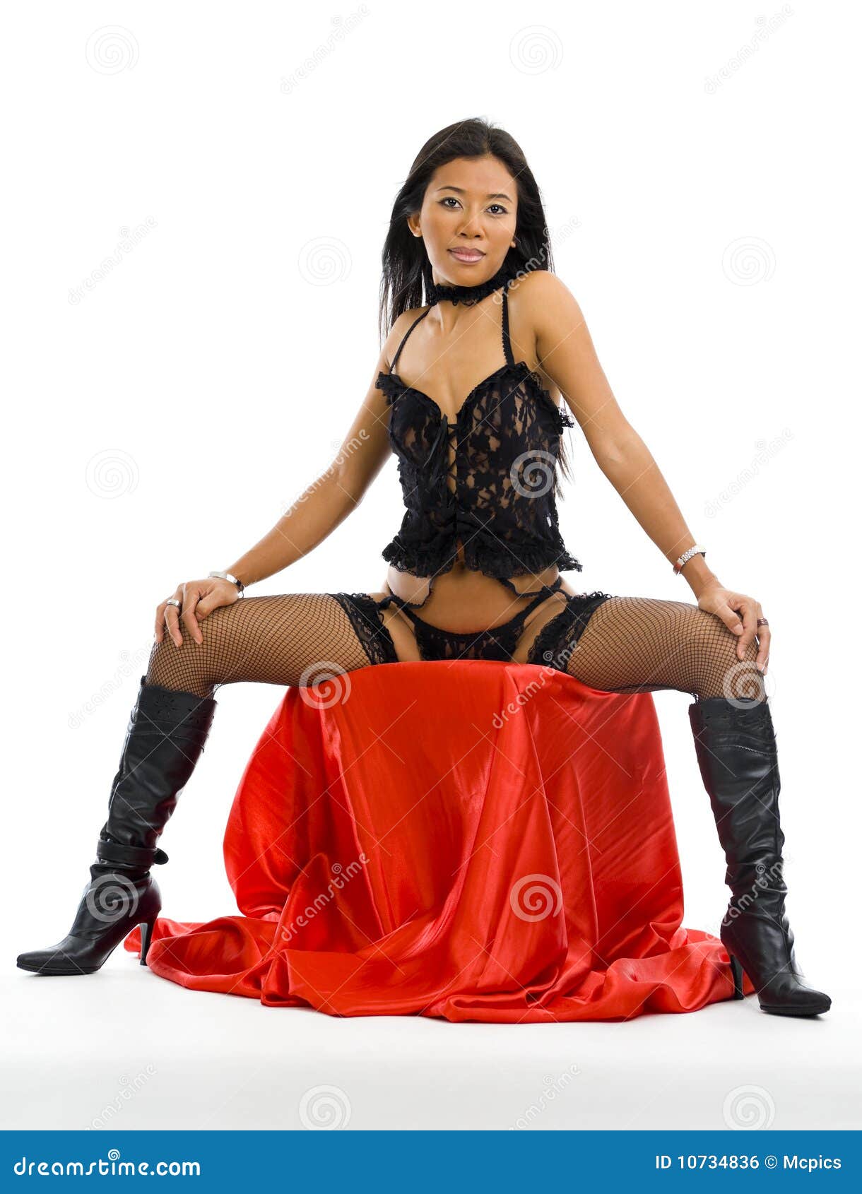 Mature asian women sexy Mature Asian In Lingerie Stock Photo Image Of Expression 10734836