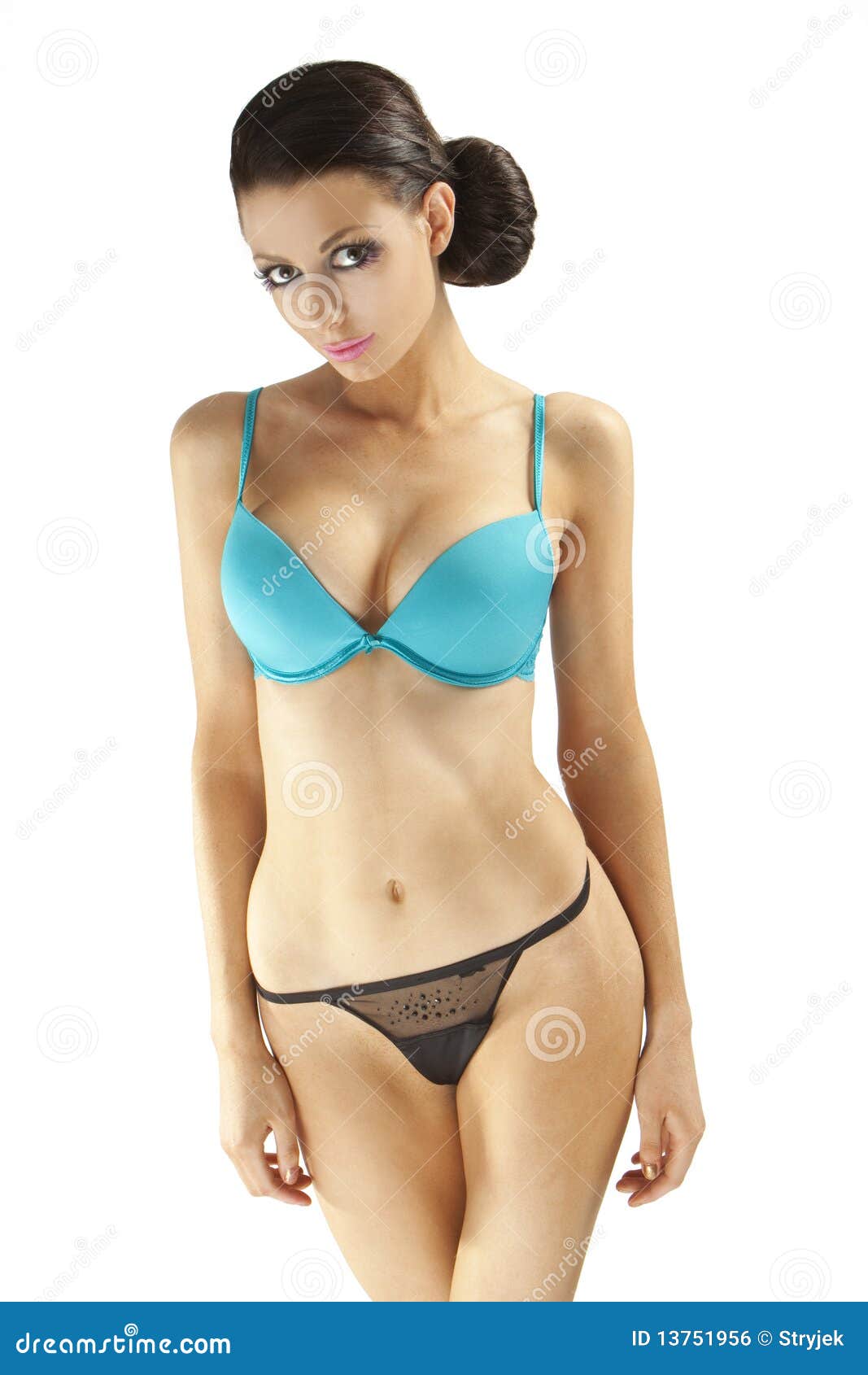 Noord Amerika Uitwerpselen Familielid Sexy meisje in lingerie stock foto. Image of geïsoleerd - 13751956