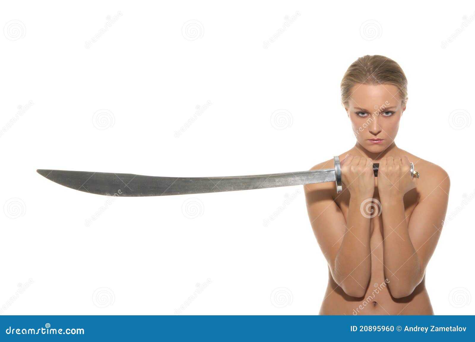 Girl Nude Sword