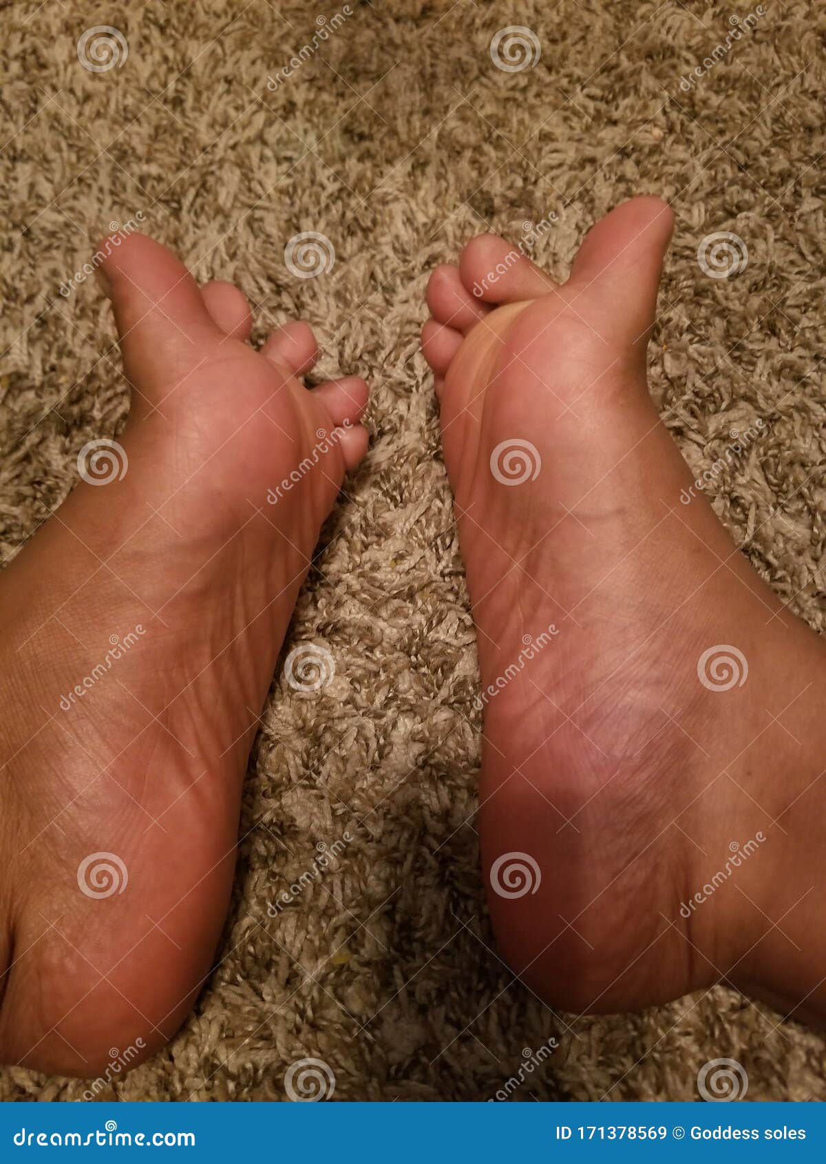 Sexy soles in the pose