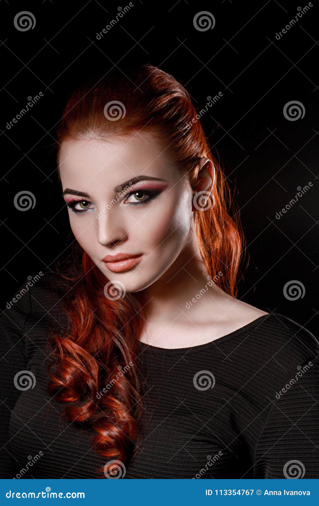 Redhead Glamour Models