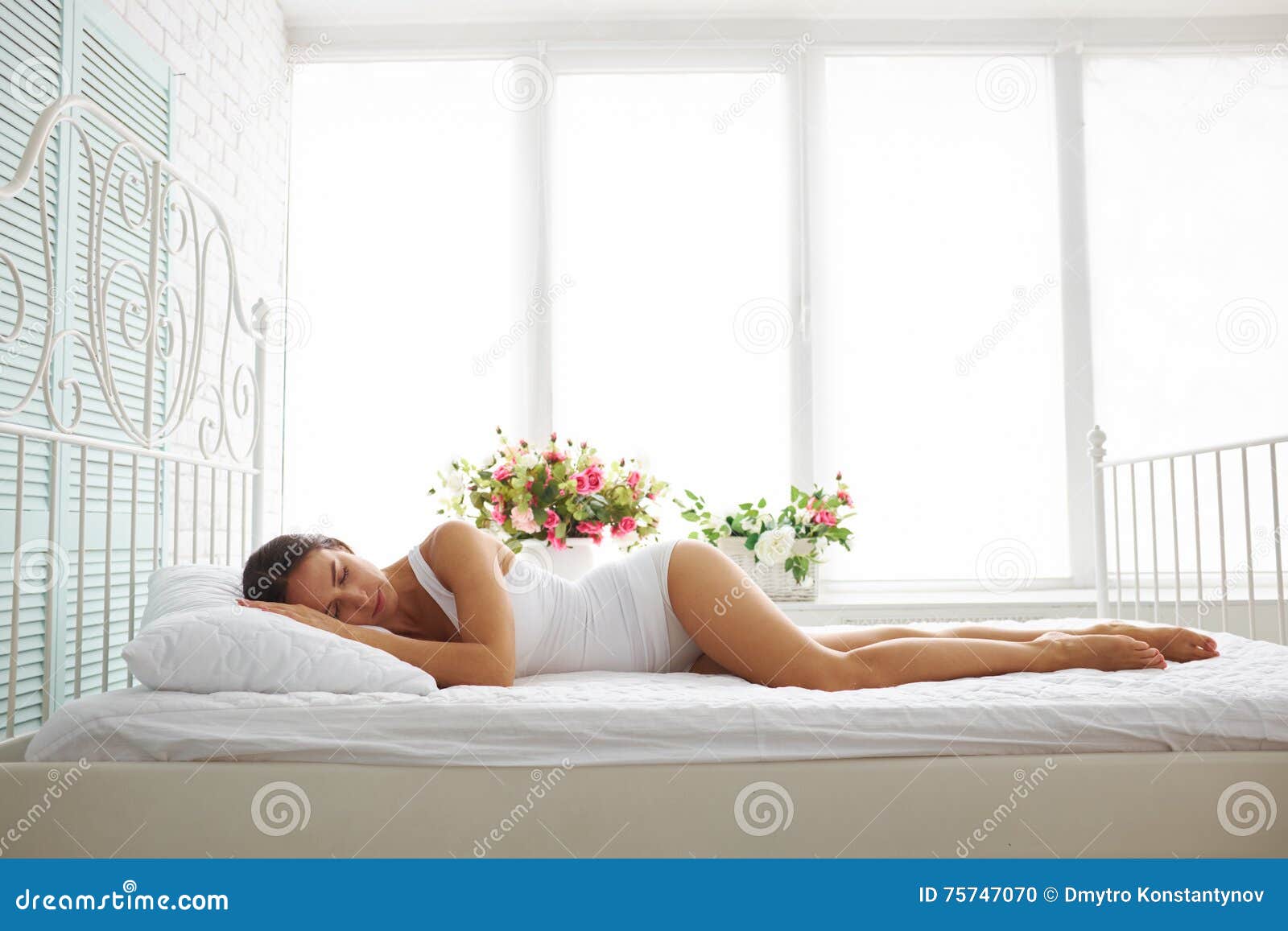 17,523 Woman Sleeping Underwear Images, Stock Photos, 3D objects