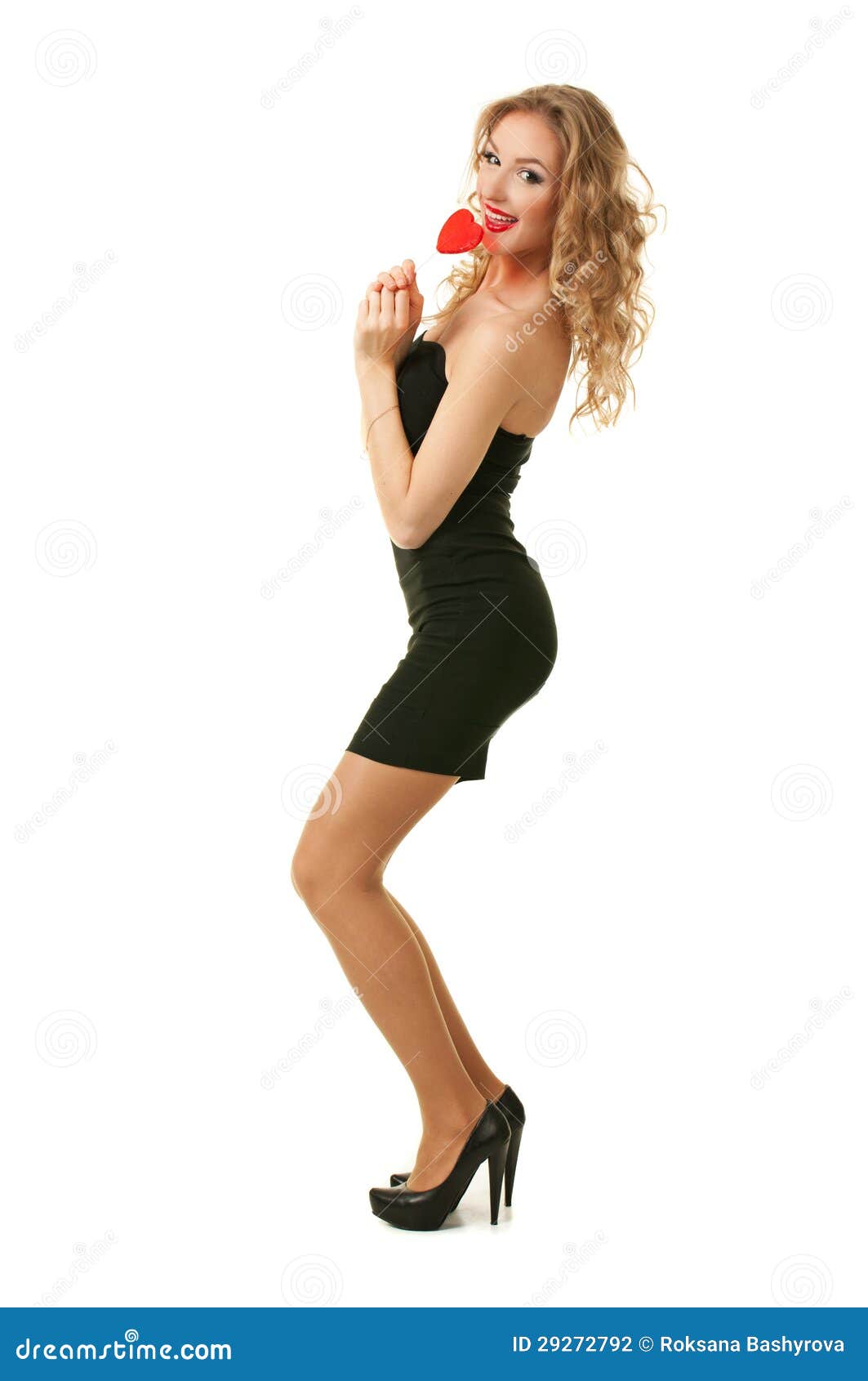 Valentine girl stock photo. Image of holding, cheerful 29272792