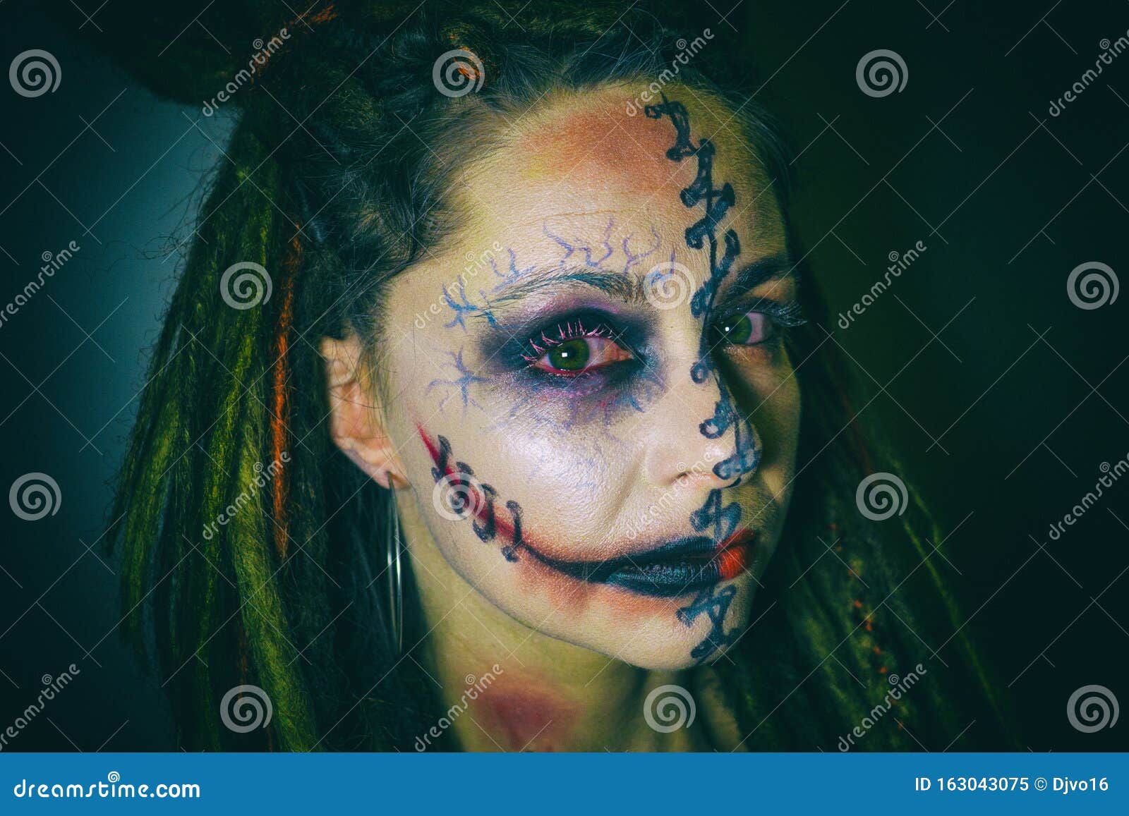 76 Best Cool face paint ideas  halloween makeup, fantasy makeup, halloween  make up
