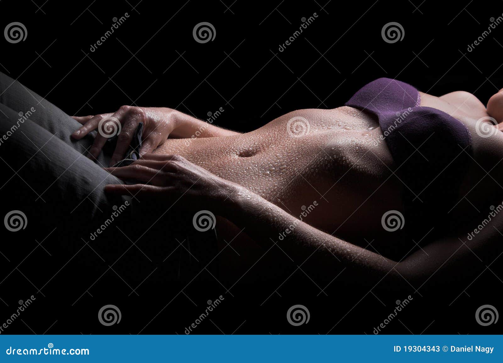 Woman Body, Water Drops on Belly Stock Image - Image of girl, ladylike:  19304343