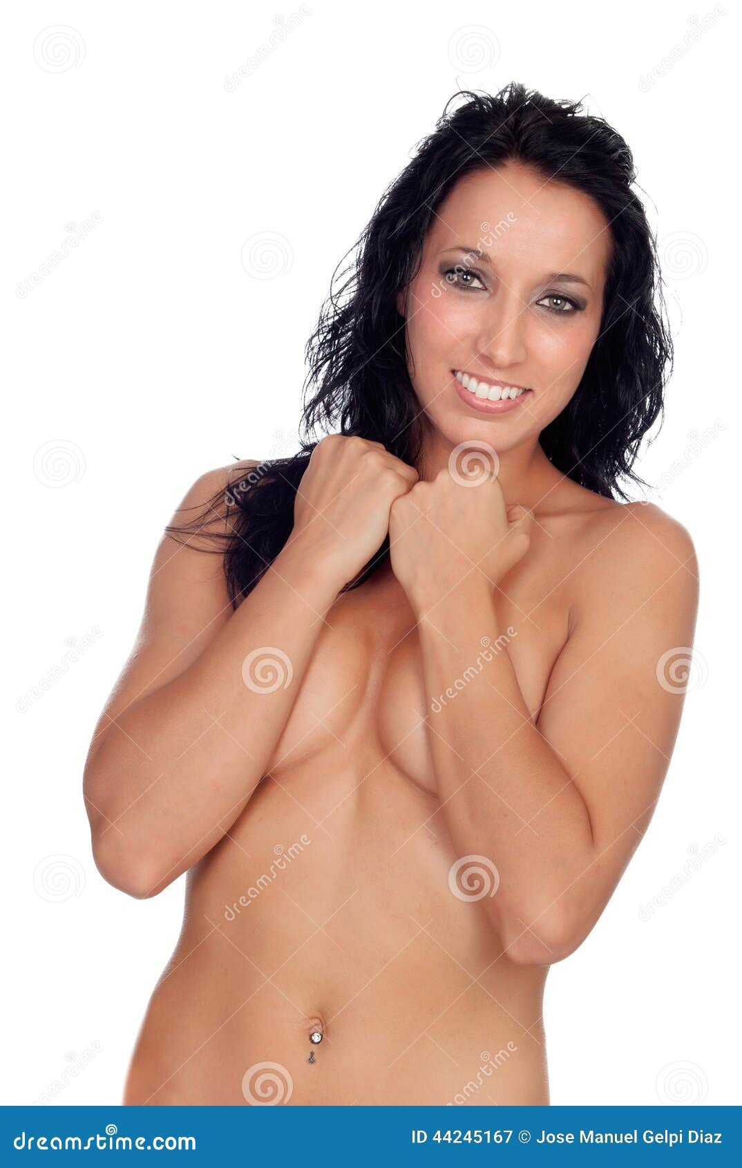 Picture of girl without cloth