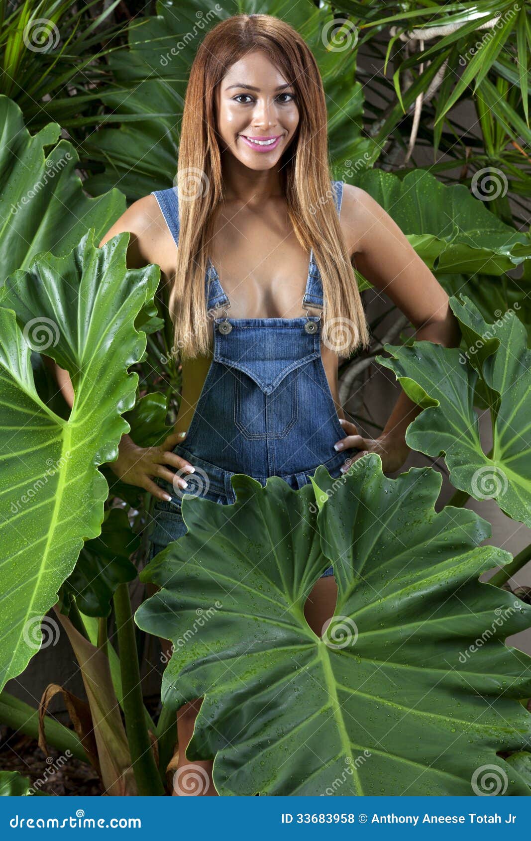 Women In Denim Overalls 98