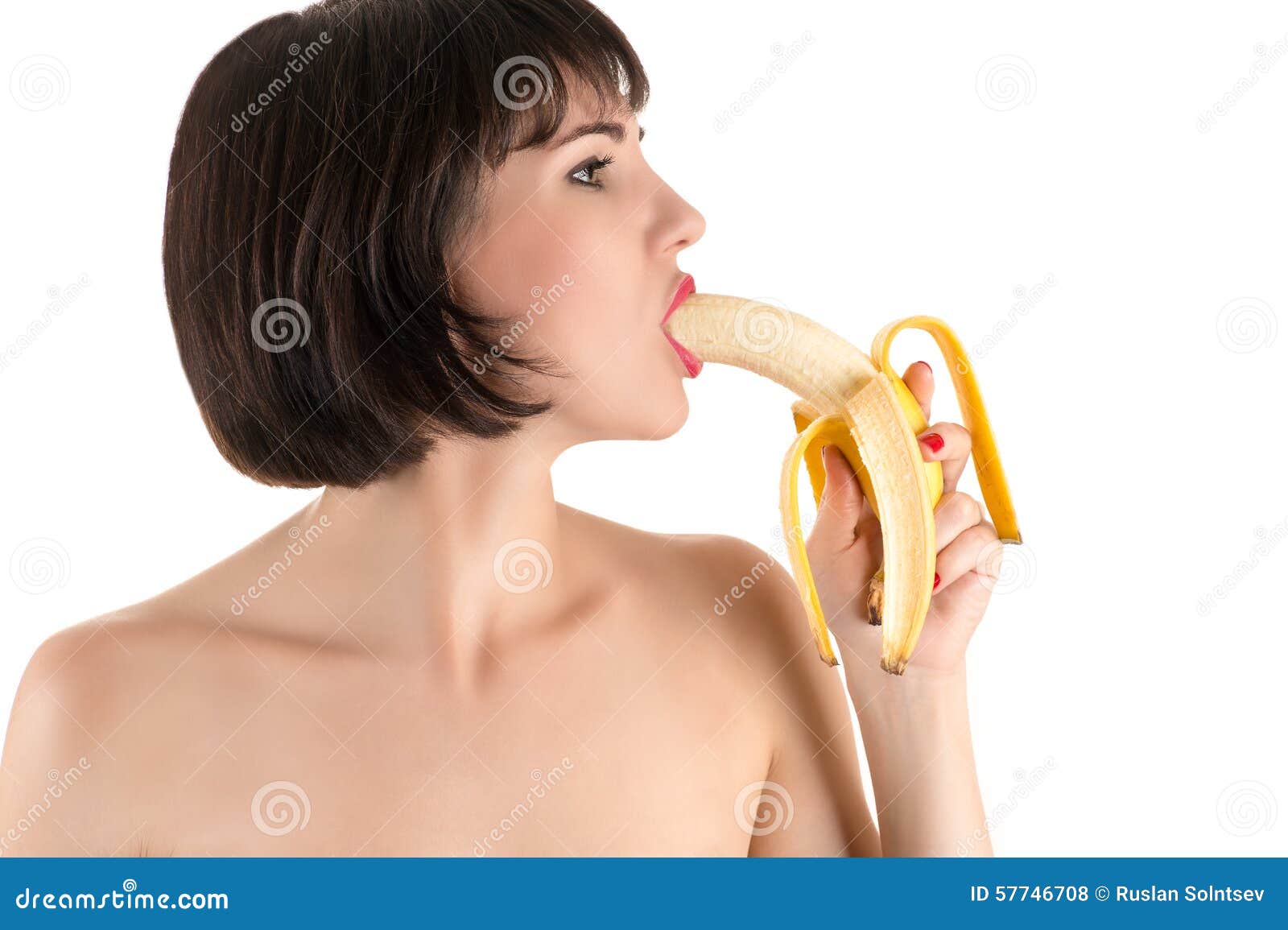 Sexy Eating Banana