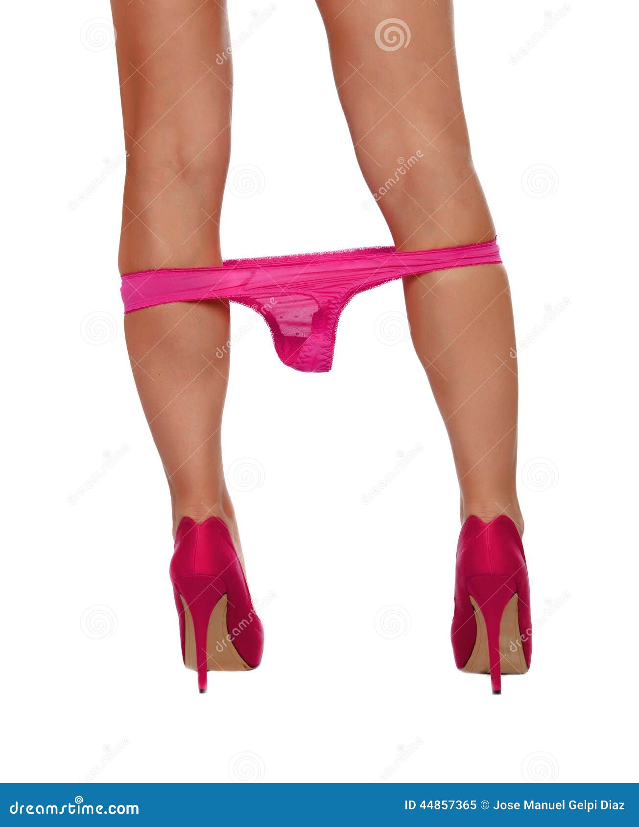 Woman Legs with Panties Down Stock Image - Image of glamour, healthy:  44857365