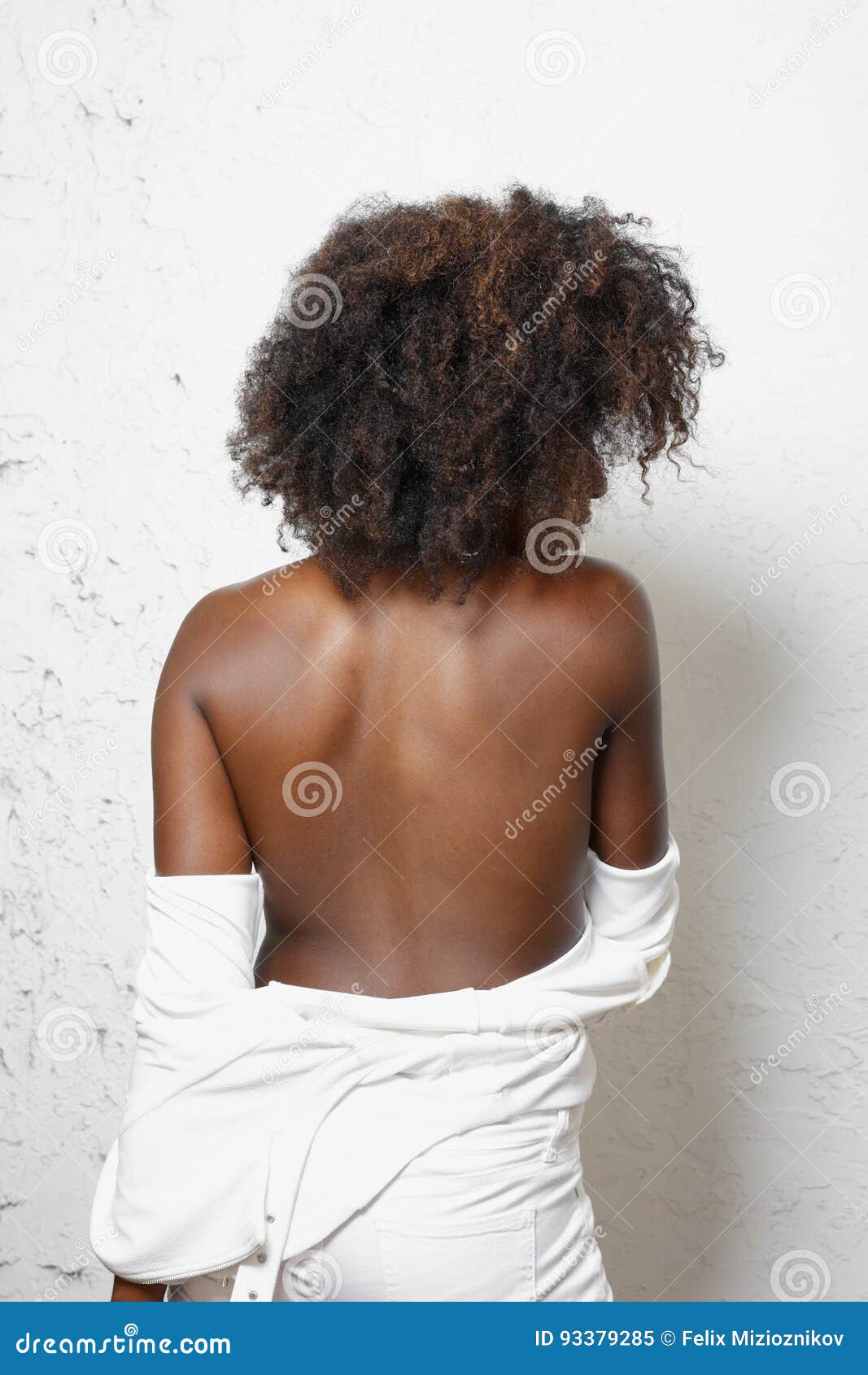 Black women undressing Woman Naked Undressing Stock Image Image Of African 93379285