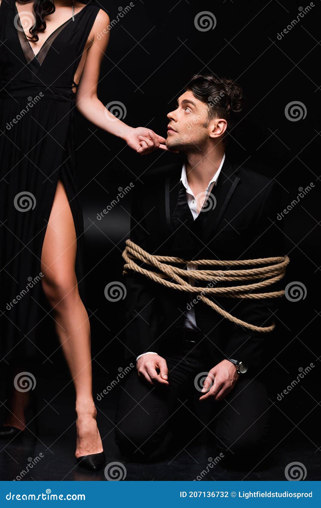 Sexy Man Tied Up