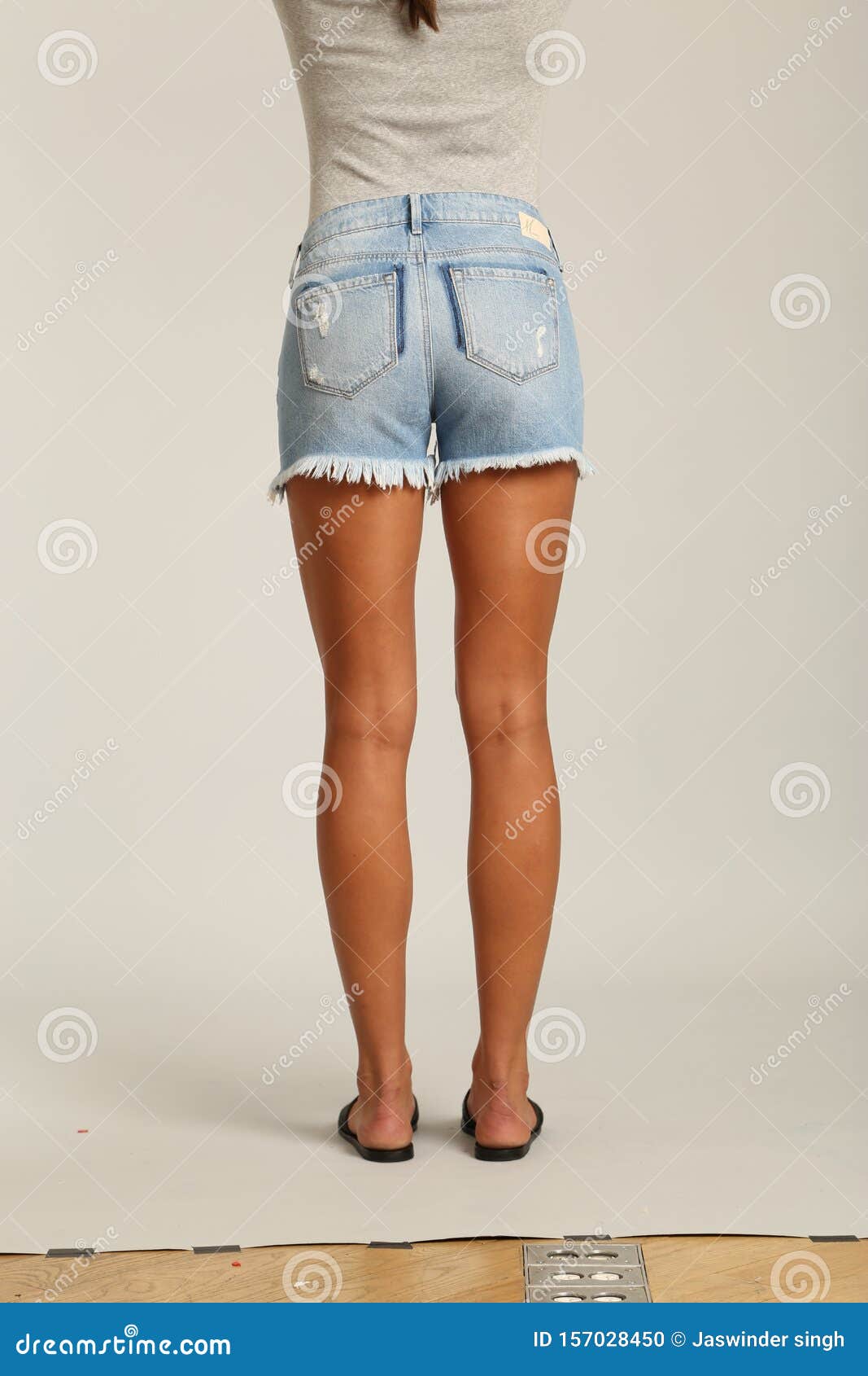 Women Jupe Ripped Denim Skirt Wash Denim Hole Pencil Mini Skirt High ...
