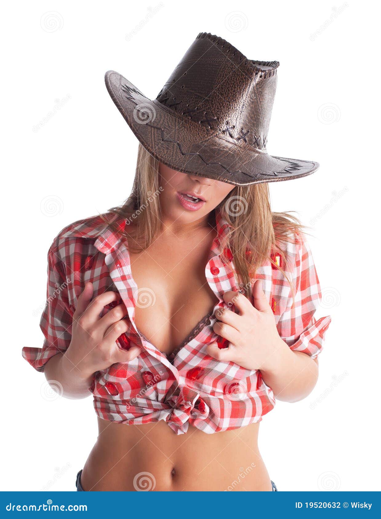 Sexy cowgirl tits