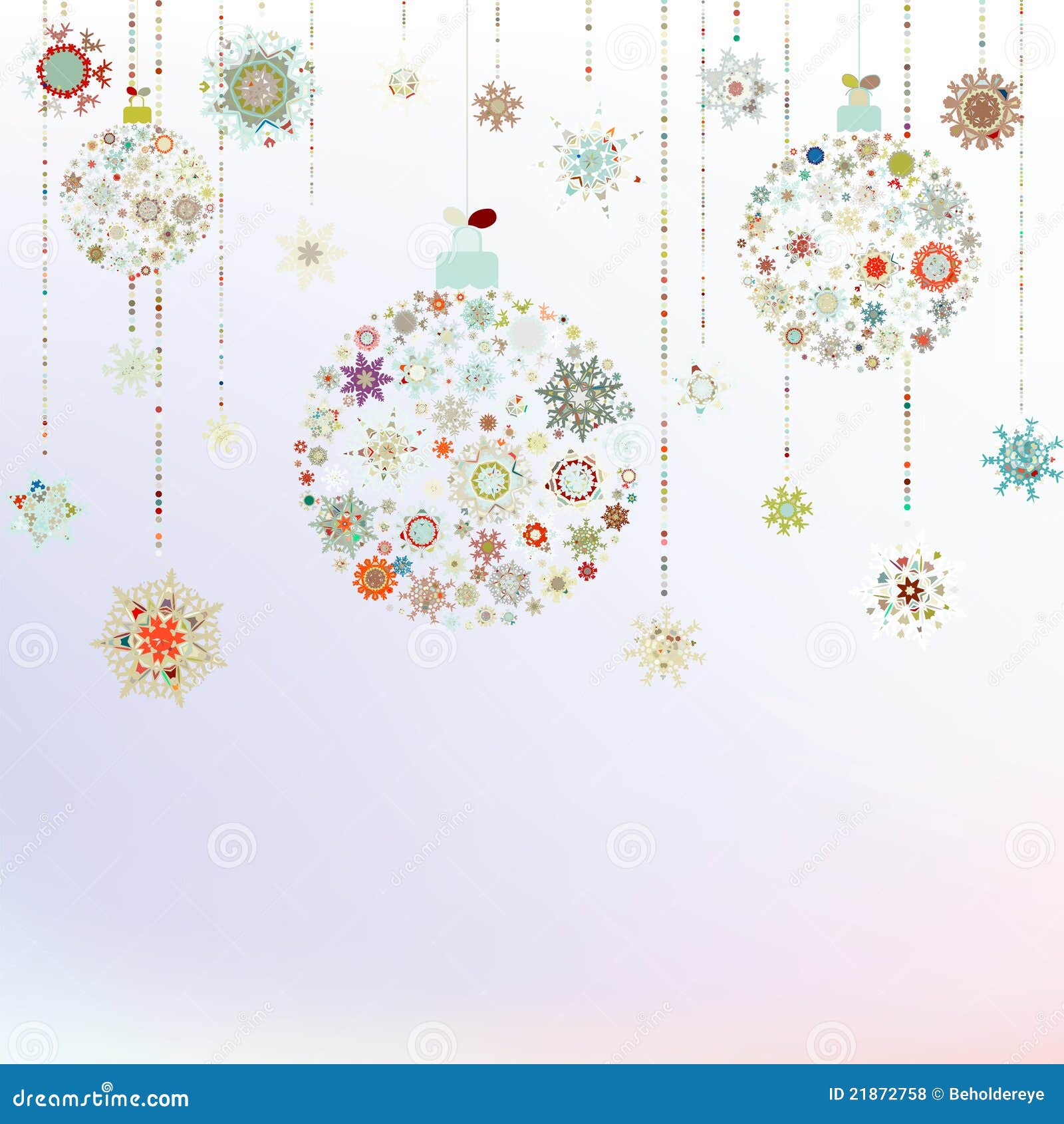 Immagini Natalizie Stilizzate.Sfere Stilizzate Di Natale Su Beige Illustrazione Di Stock Illustrazione Di Vigilia Ornamento 21872758