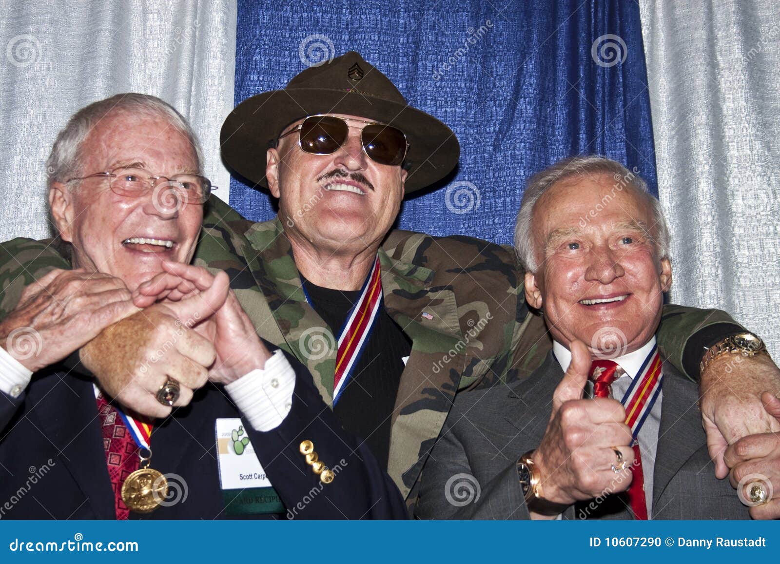 Sgt. Slaughter and Two American Astronauts Editorial Image Image of