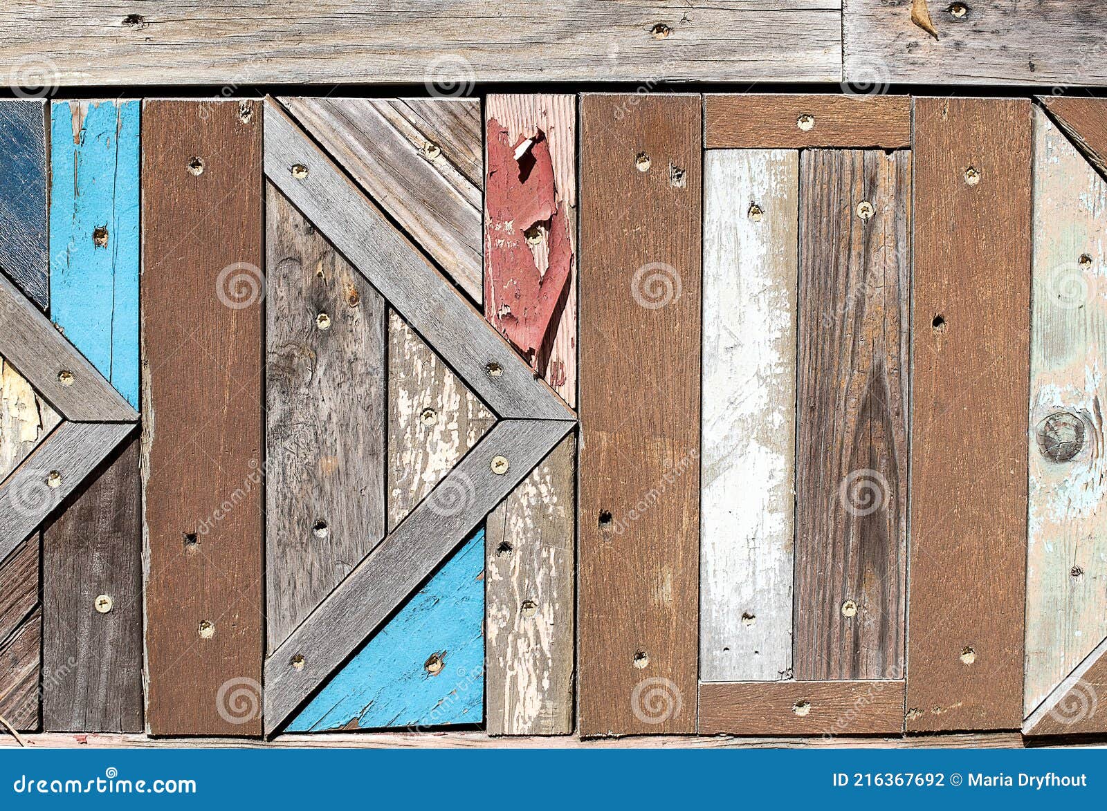Shabby Chic Wooden Wall Pattern Stock Photo Image of turquoise, gray