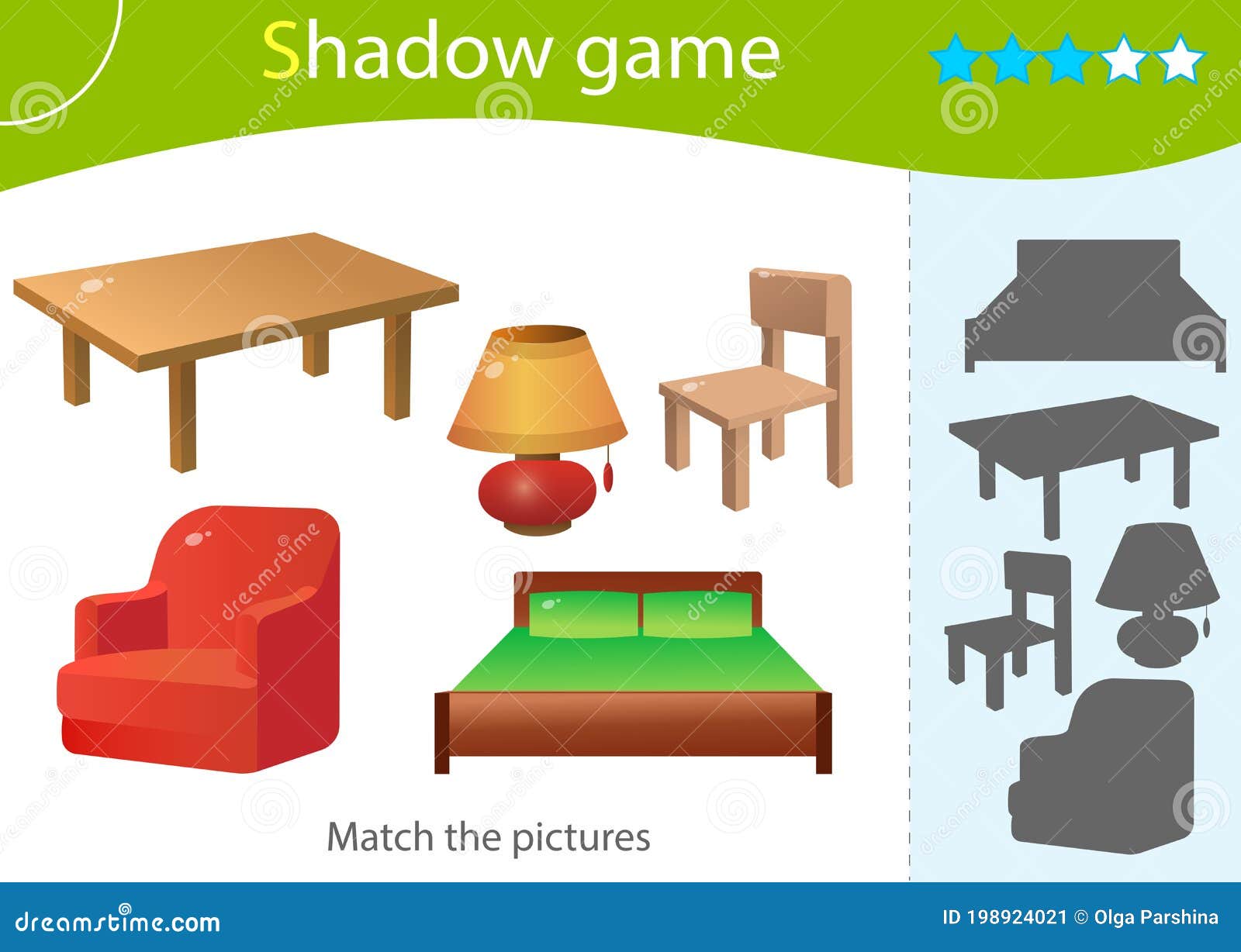 furniture worksheet stock illustrations 237 furniture worksheet stock illustrations vectors clipart dreamstime