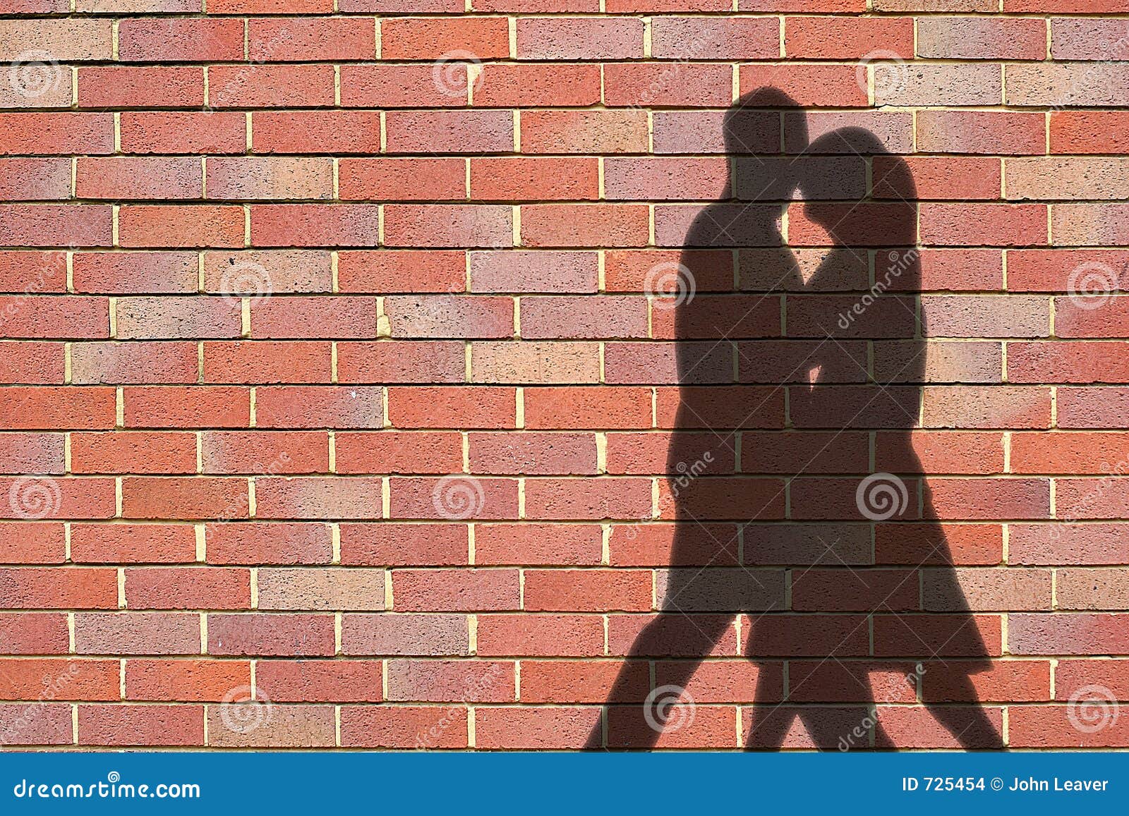 Shadows stock photo. Image of woman, embrace, meet, male - 725454