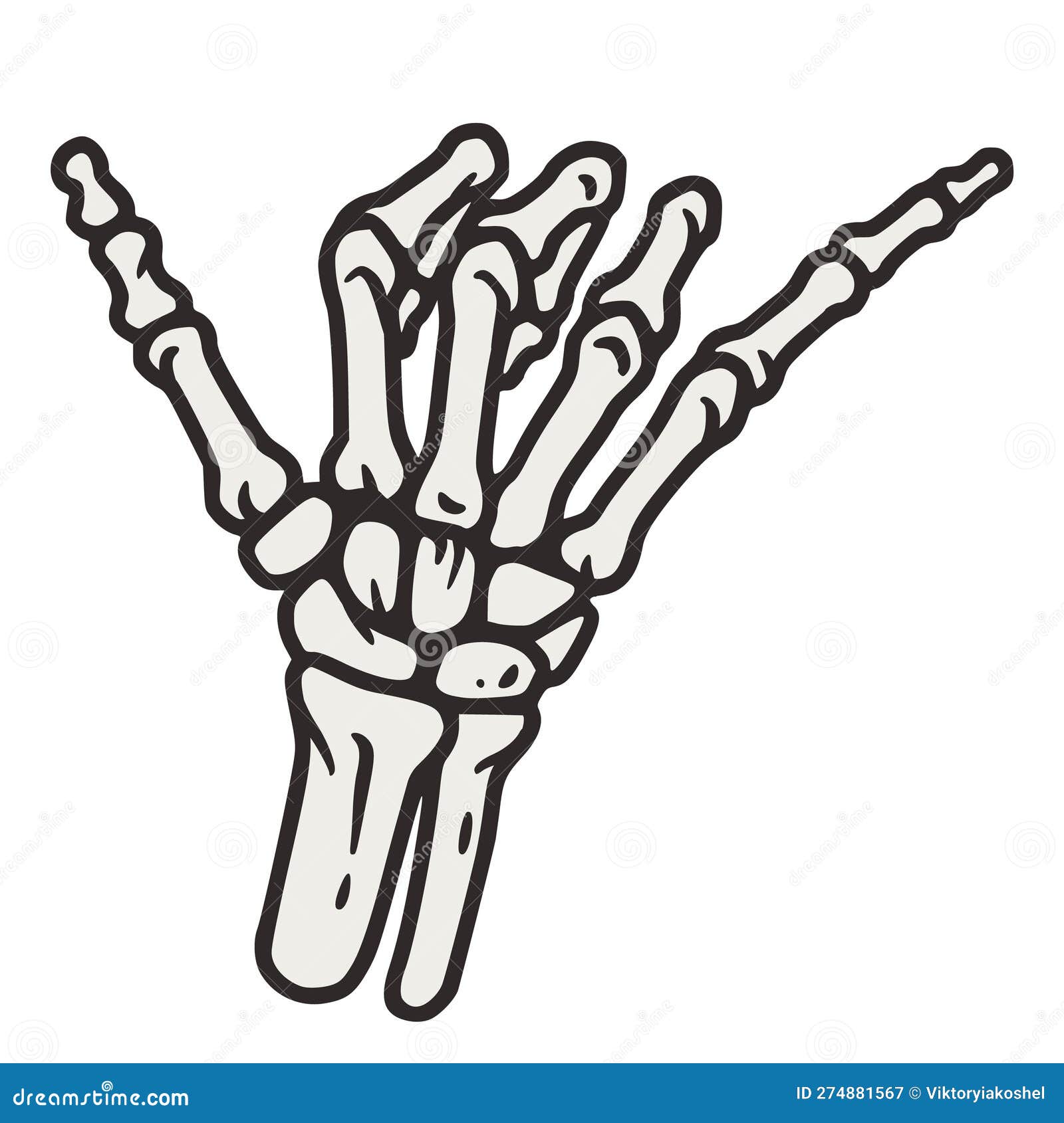 Hand Shaka Tattoo Vector Images 34