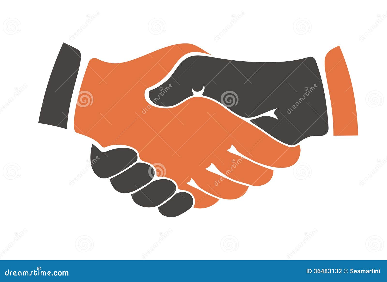 Handshake icon flat shaking hands Stock Vector Images - Page 3 - Alamy