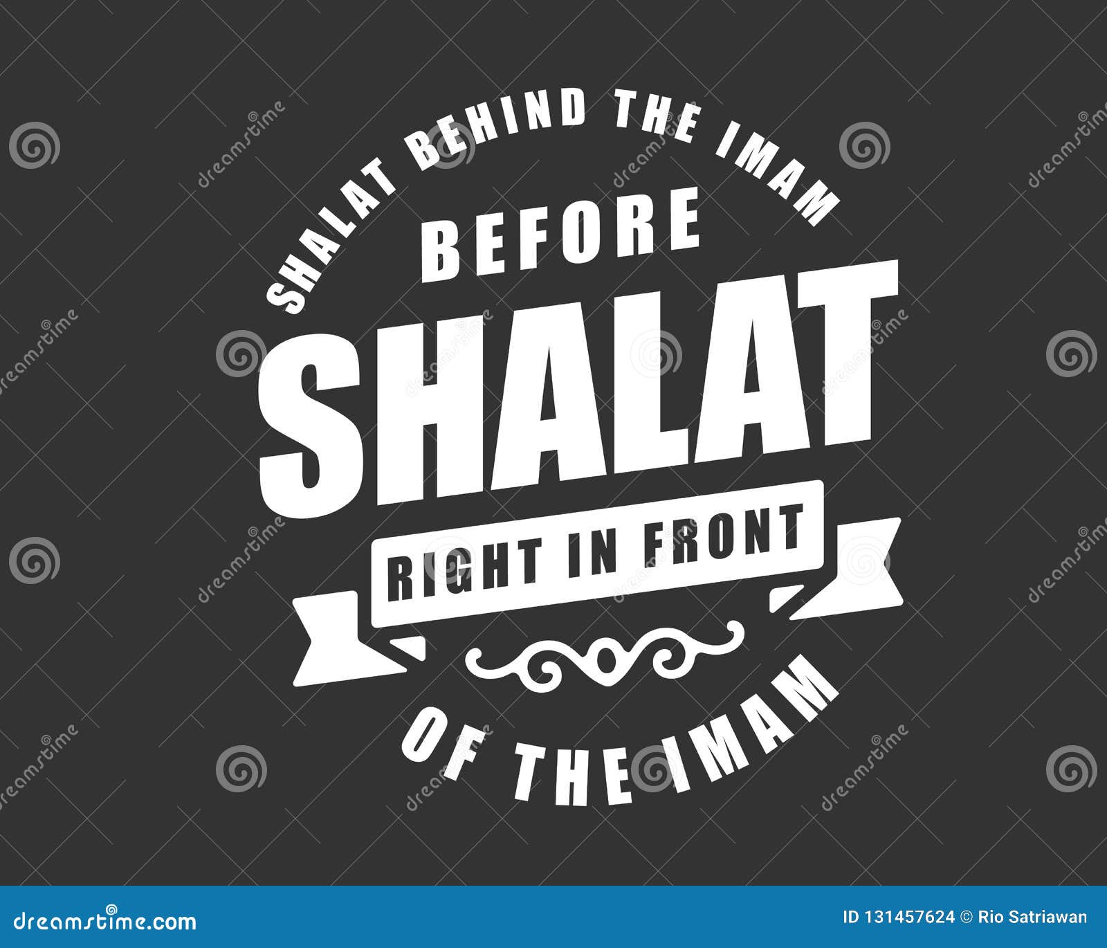 shalat behind the imam before shalat right in front of the imam