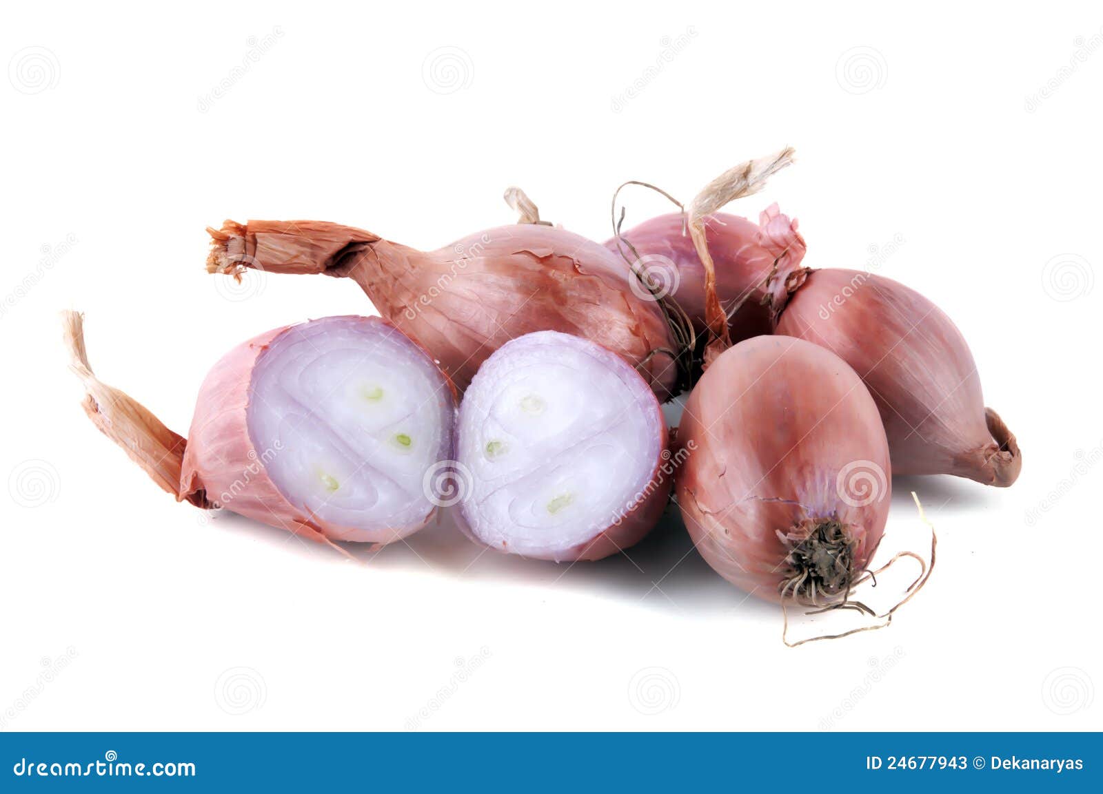 Shallots imagem de stock. Imagem de cebola, meio, naughty - 24677943