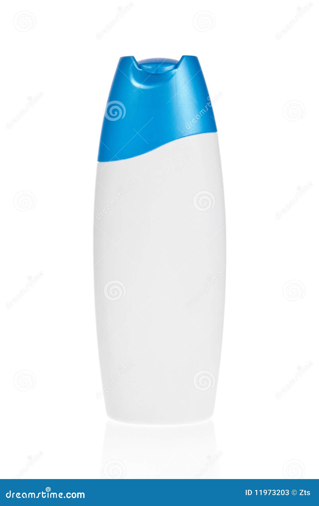 shampoo bottle  on white background