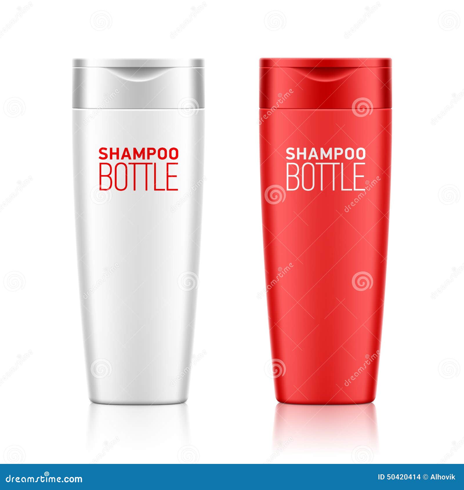 Shampoo Bottle Template Stock Vector - Image: 50420414