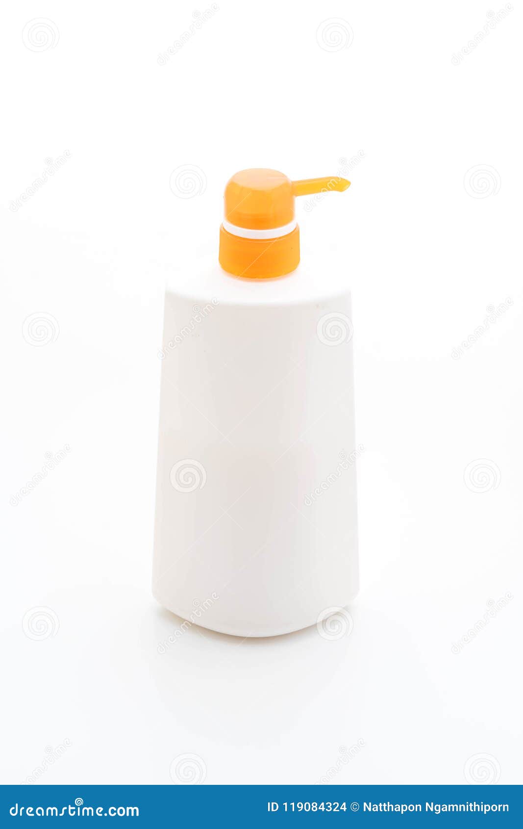Shampoo Pump Bottle stock photo. Image of cosmetic, tube 119084324