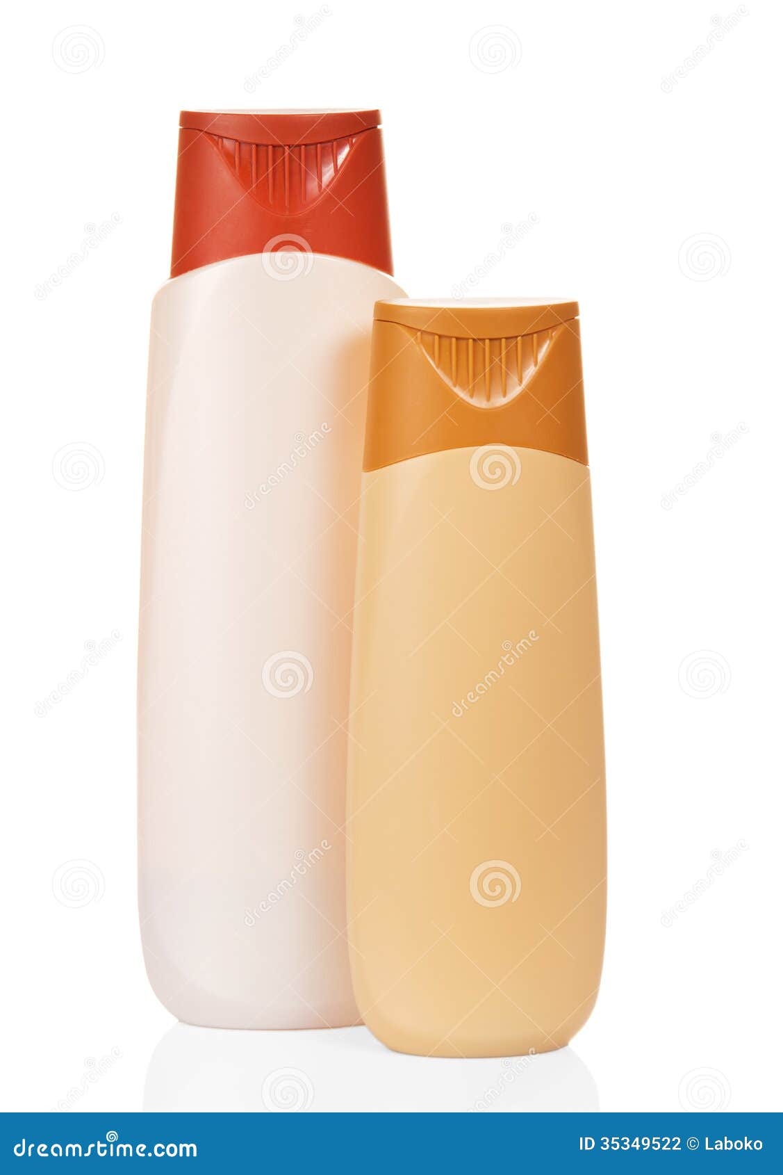 Shampoo and shower gel stock photo. Image of bottle, female 35349522