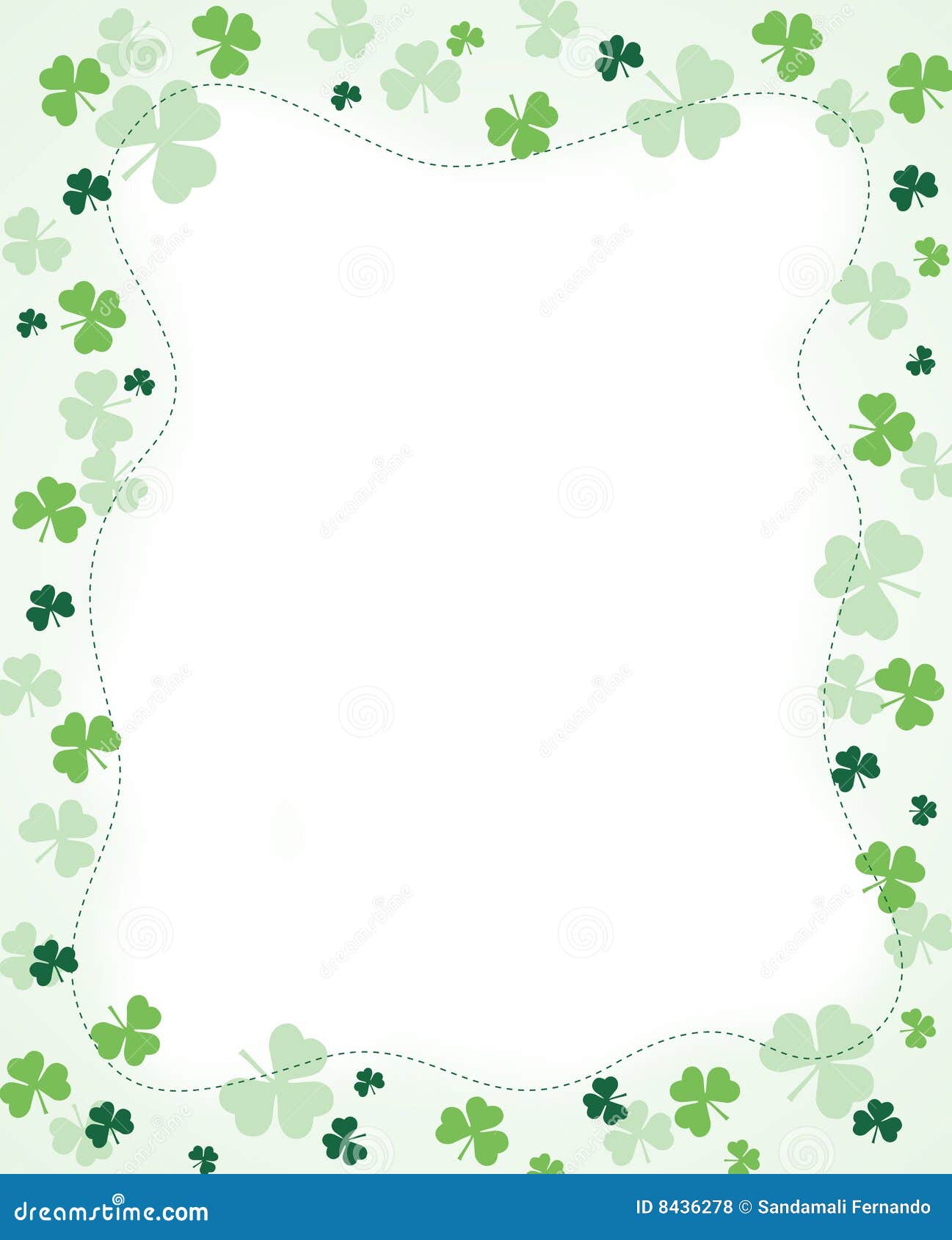 shamrock border